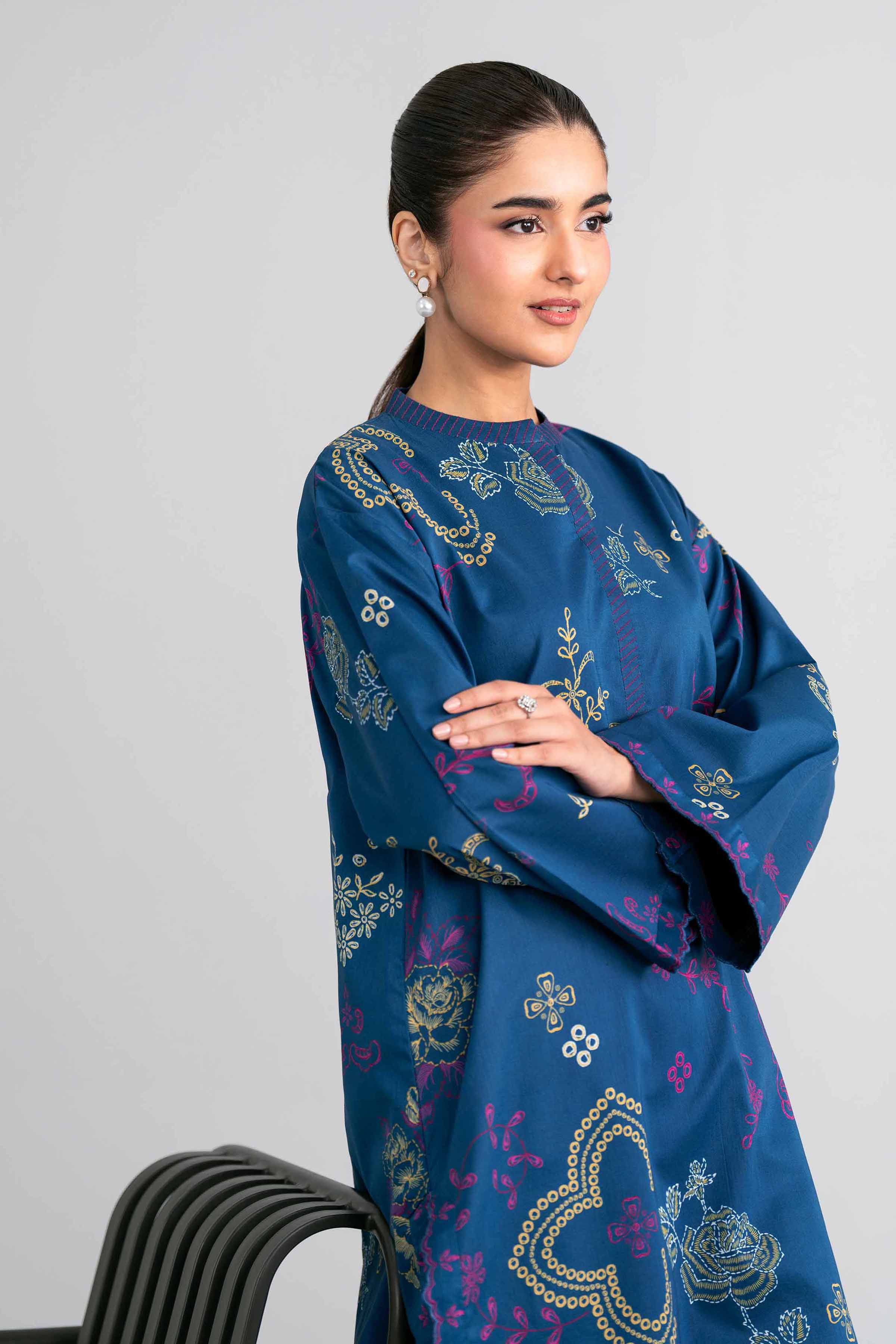 2 Piece - Printed Suit - 42601947 for Women - Unstitched Collection | Nishat | Shop Online