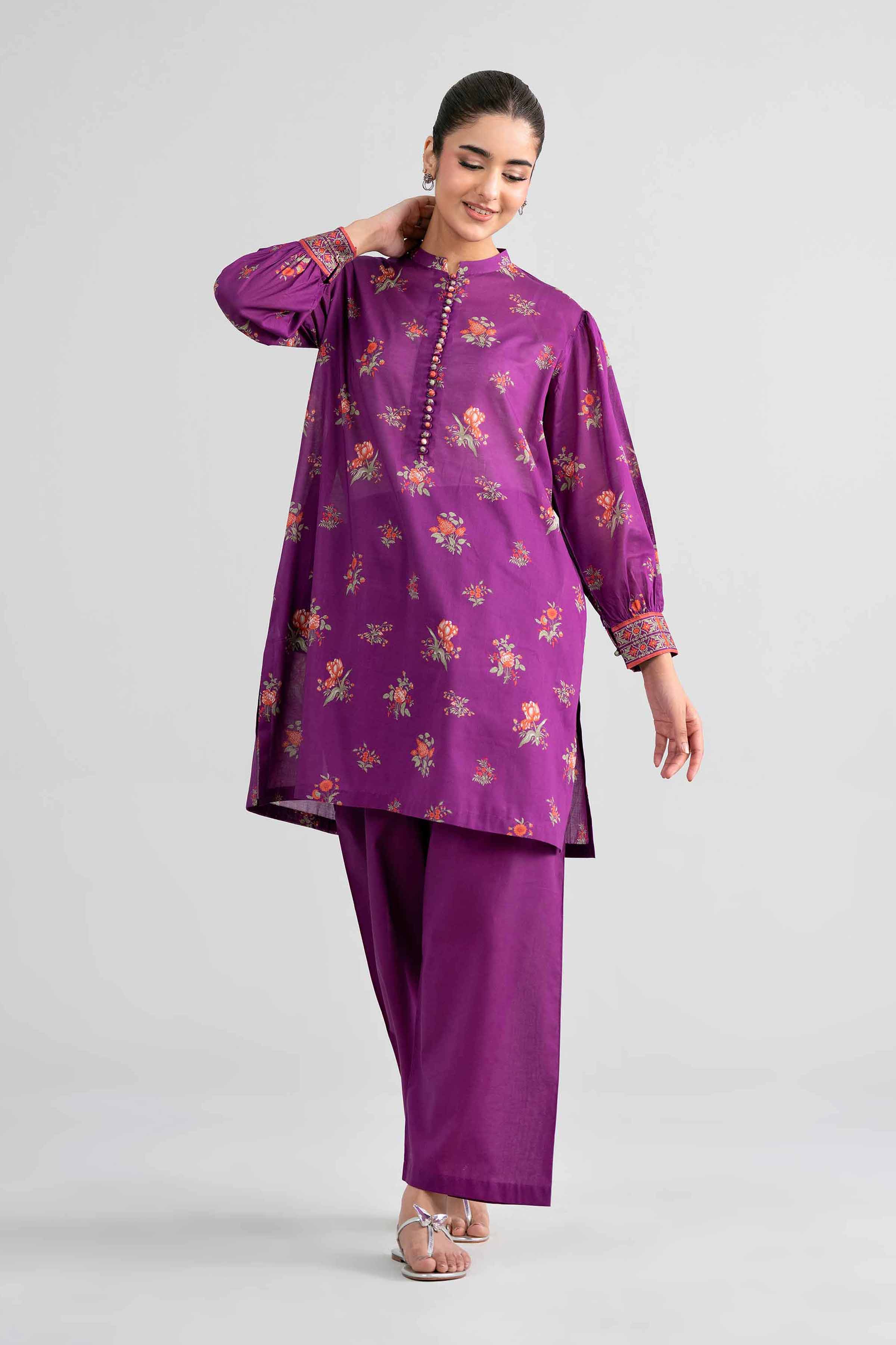 2 Piece - Printed Suit - 42601952 for Women - Unstitched Collection | Nishat | Shop Online