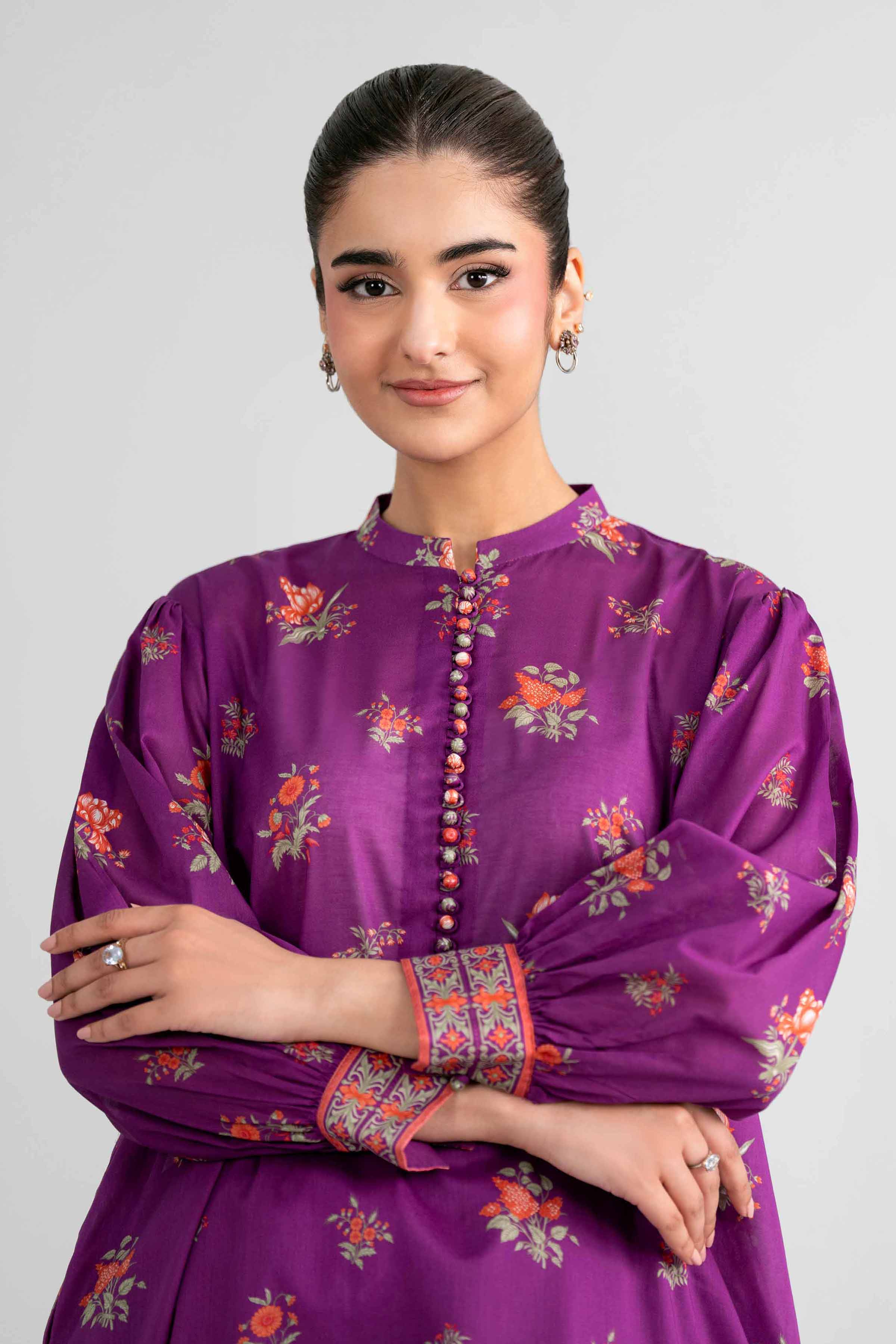 2 Piece - Printed Suit - 42601952 for Women - Unstitched Collection | Nishat | Shop Online