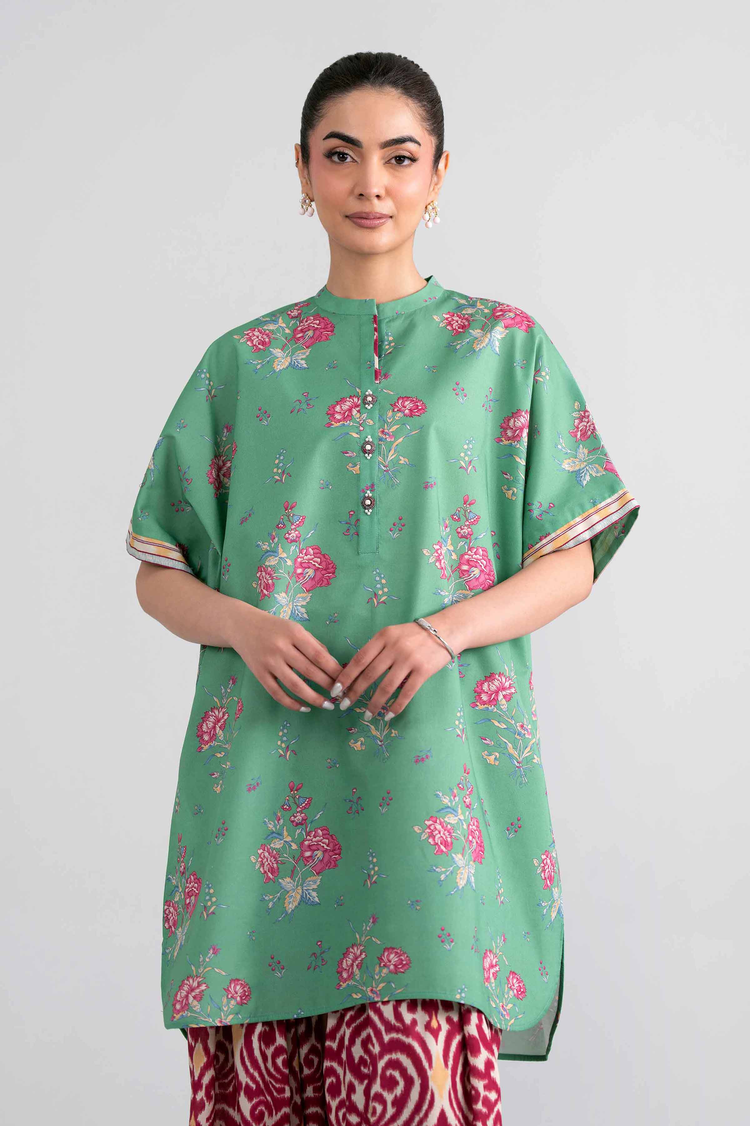 2 Piece - Printed Suit - 42601954 for Women - Unstitched Collection | Nishat | Shop Online