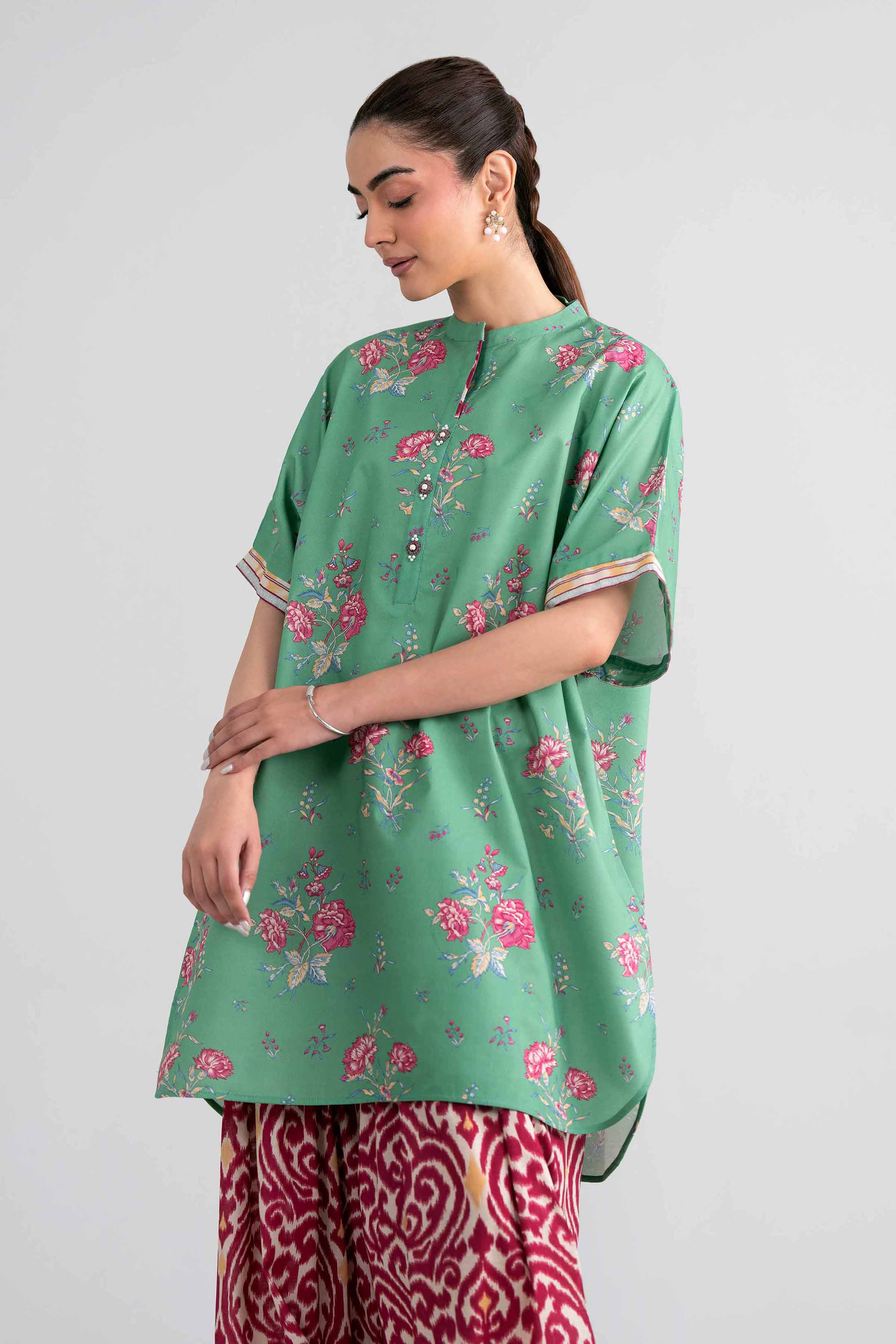 2 Piece - Printed Suit - 42601954 for Women - Unstitched Collection | Nishat | Shop Online