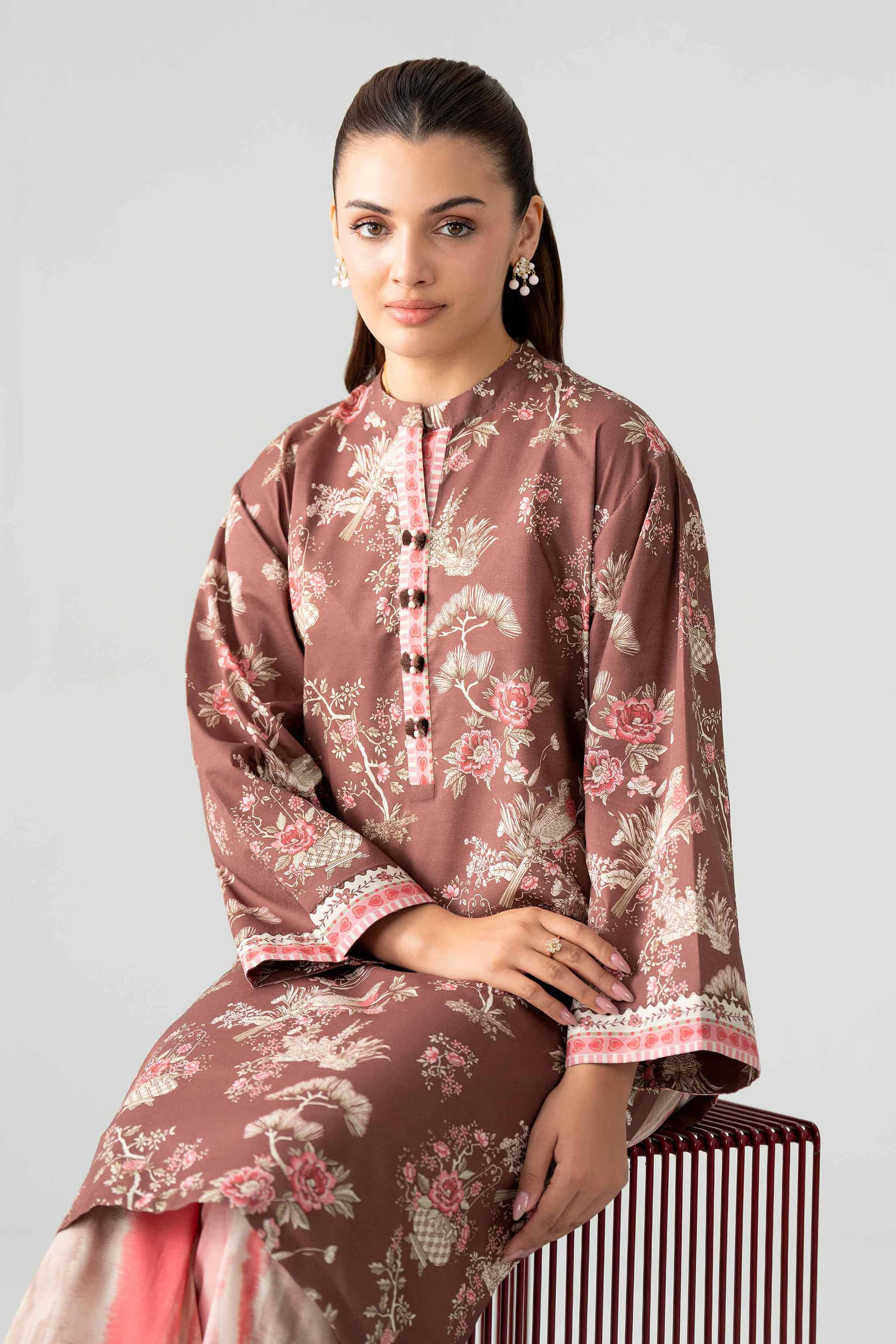 2 Piece - Printed Suit - 42601962 for Women - Unstitched Collection | Nishat | Shop Online