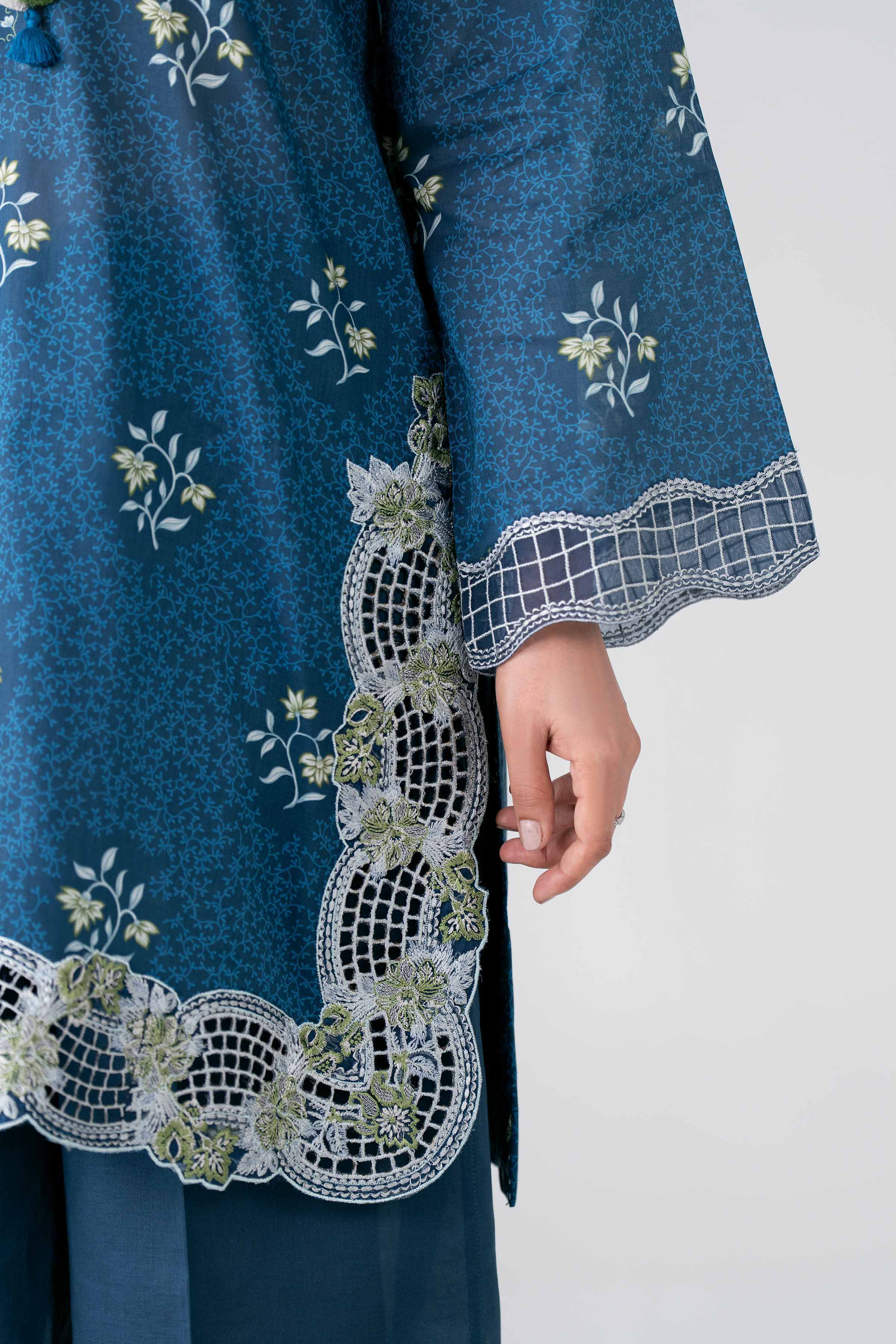 3 Piece - Printed Embroidered Suit - 42601968 for Women - Unstitched Collection | Nishat | Shop Online