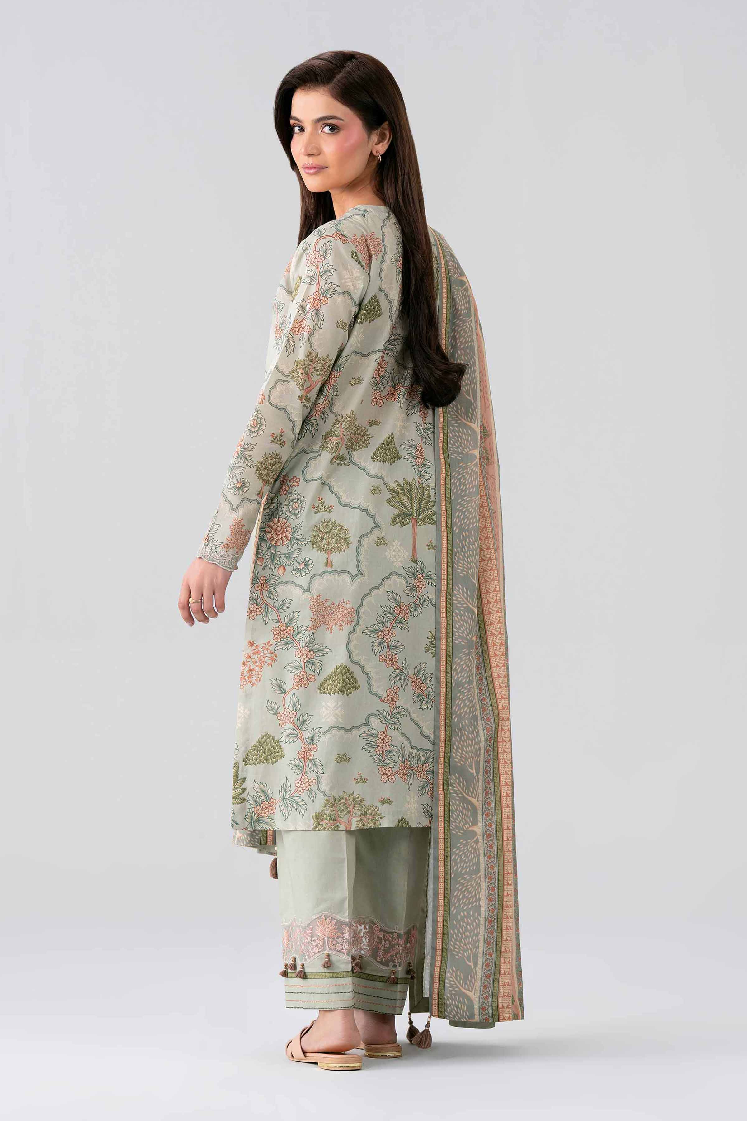 3 Piece - Printed Embroidered Suit - 42601969 for Women - Unstitched Collection | Nishat | Shop Online