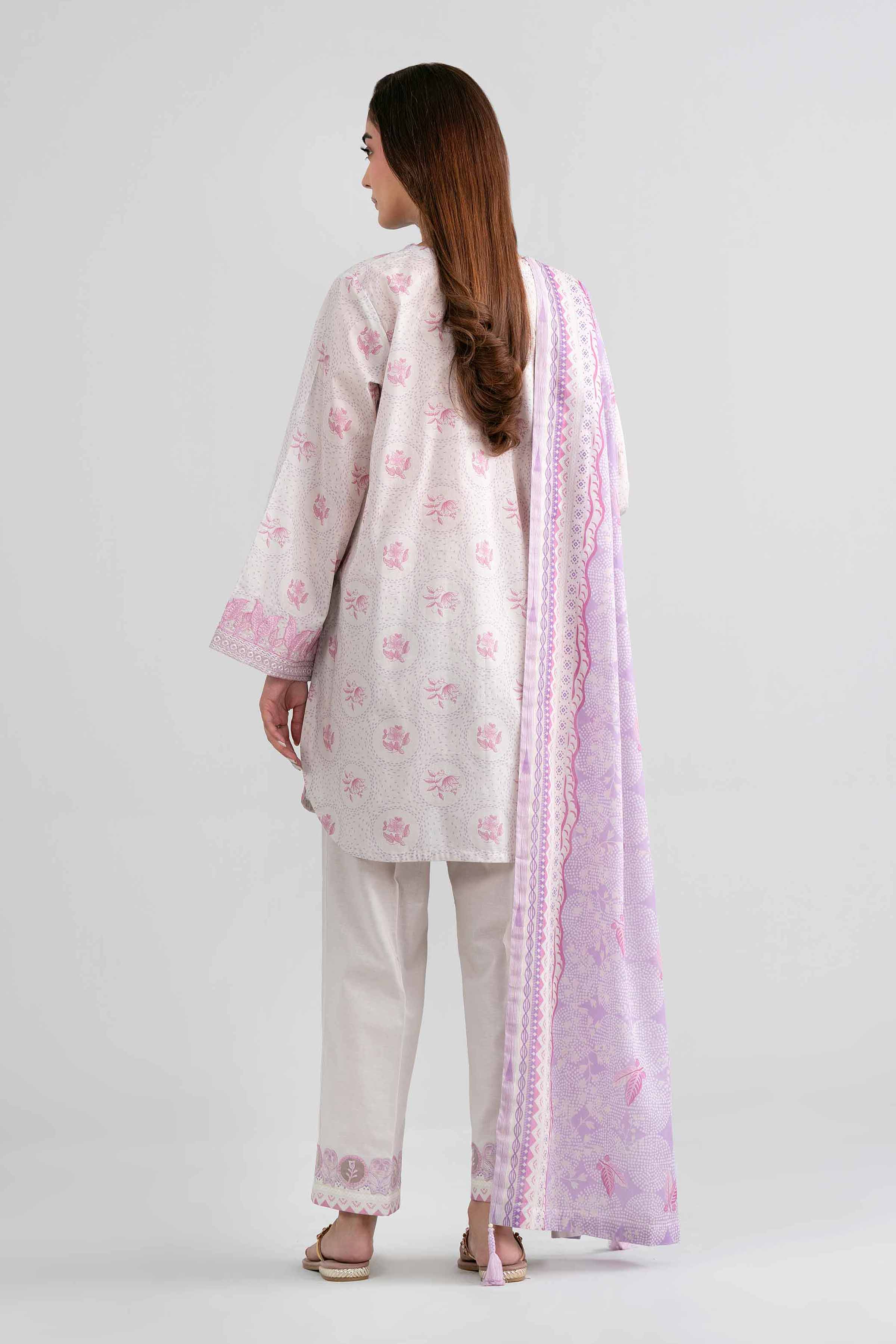 3 Piece - Printed Embroidered Suit - 42601972 for Women - Unstitched Collection | Nishat | Shop Online