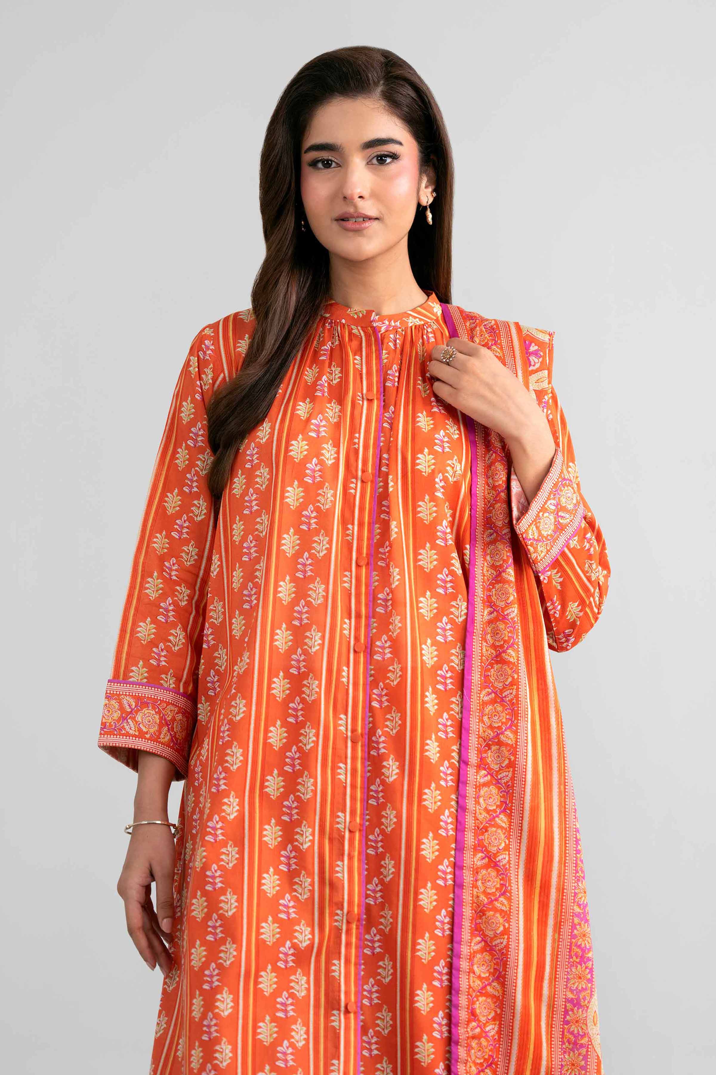 3 Piece - Printed Suit - 42601974 for Women - Unstitched Collection | Nishat | Shop Online