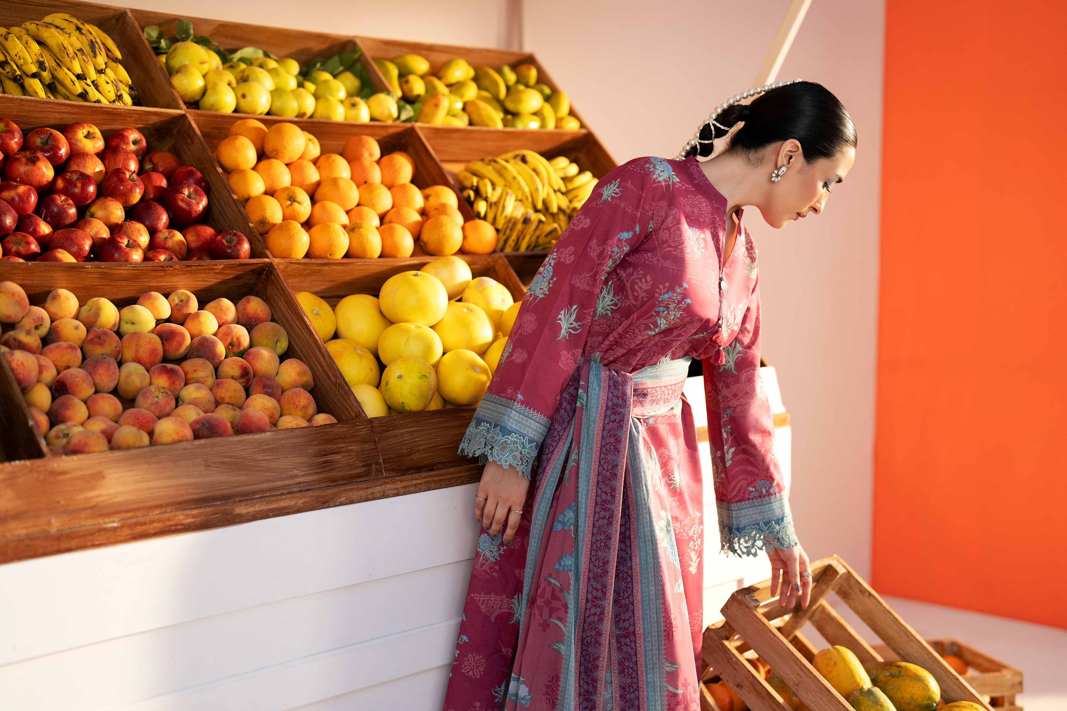 3 Piece - Printed Suit - 42601978 for Women - Unstitched Collection | Nishat | Shop Online