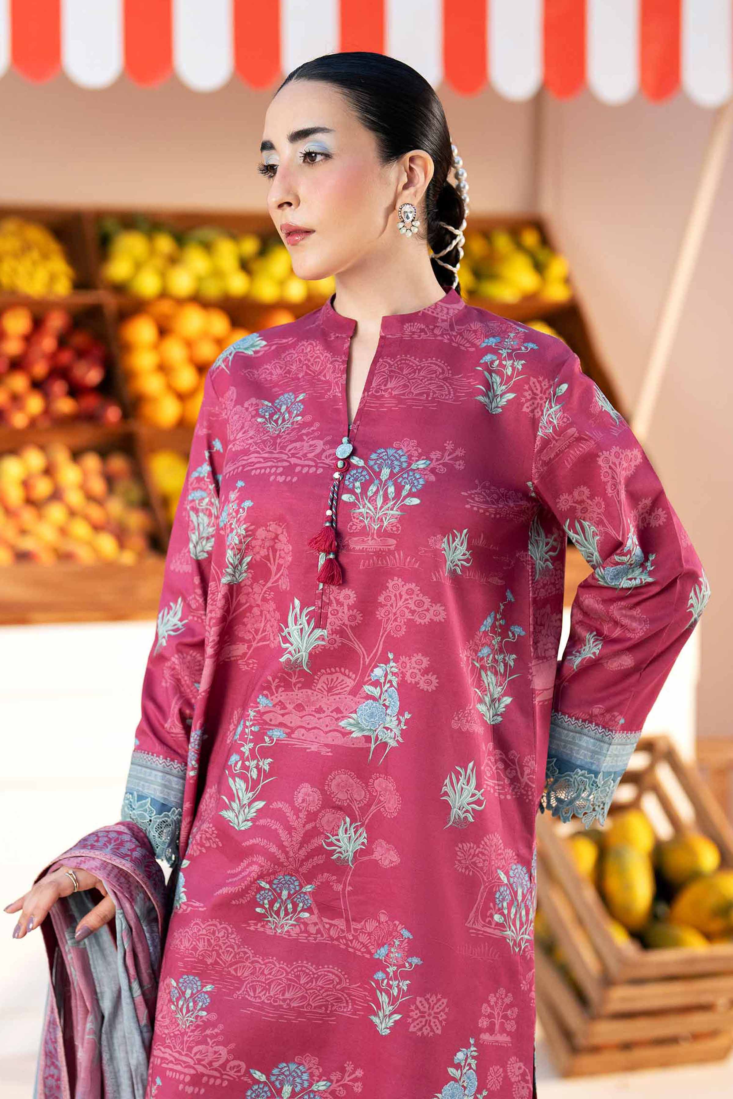 3 Piece - Printed Suit - 42601978 for Women - Unstitched Collection | Nishat | Shop Online