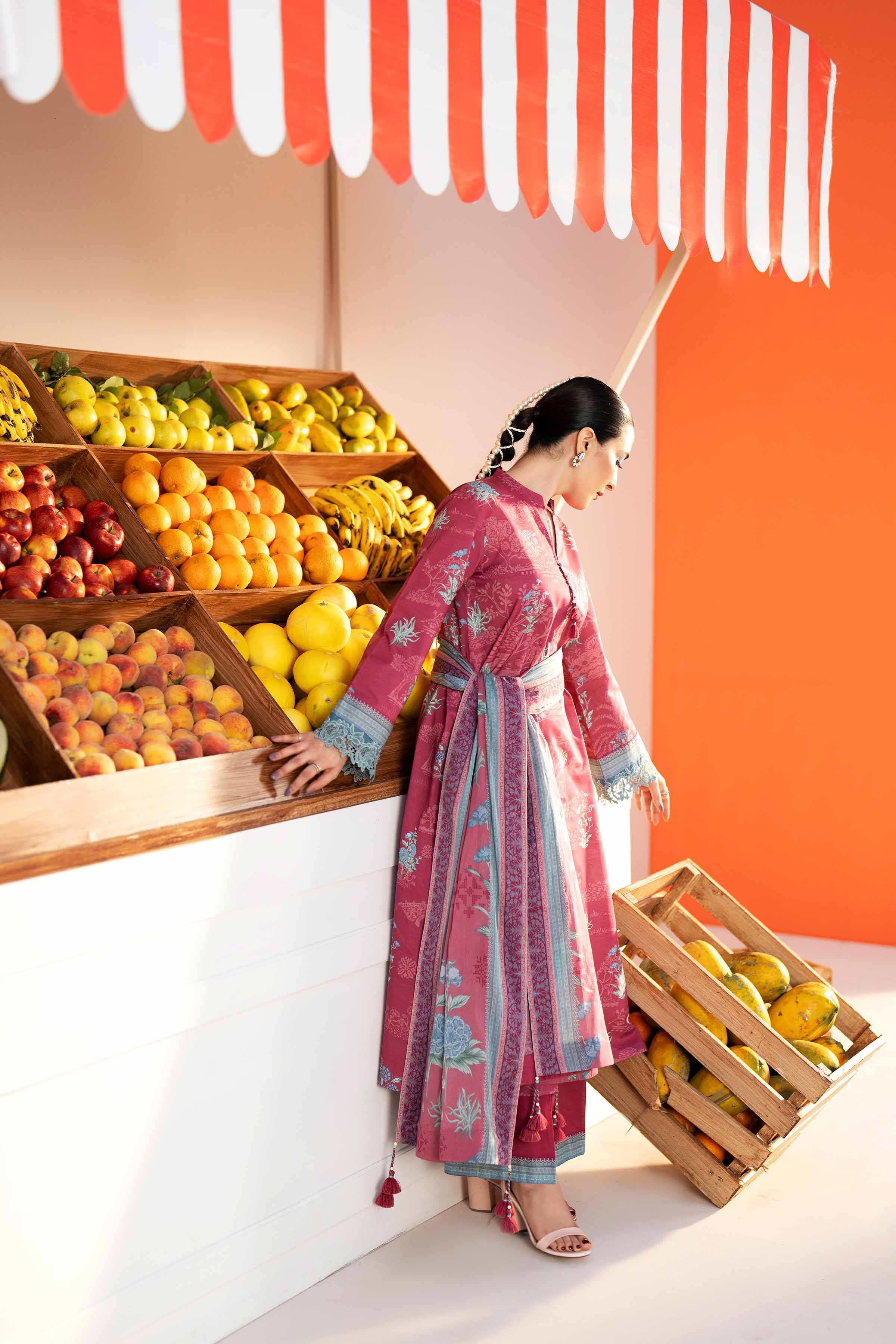3 Piece - Printed Suit - 42601978 for Women - Unstitched Collection | Nishat | Shop Online