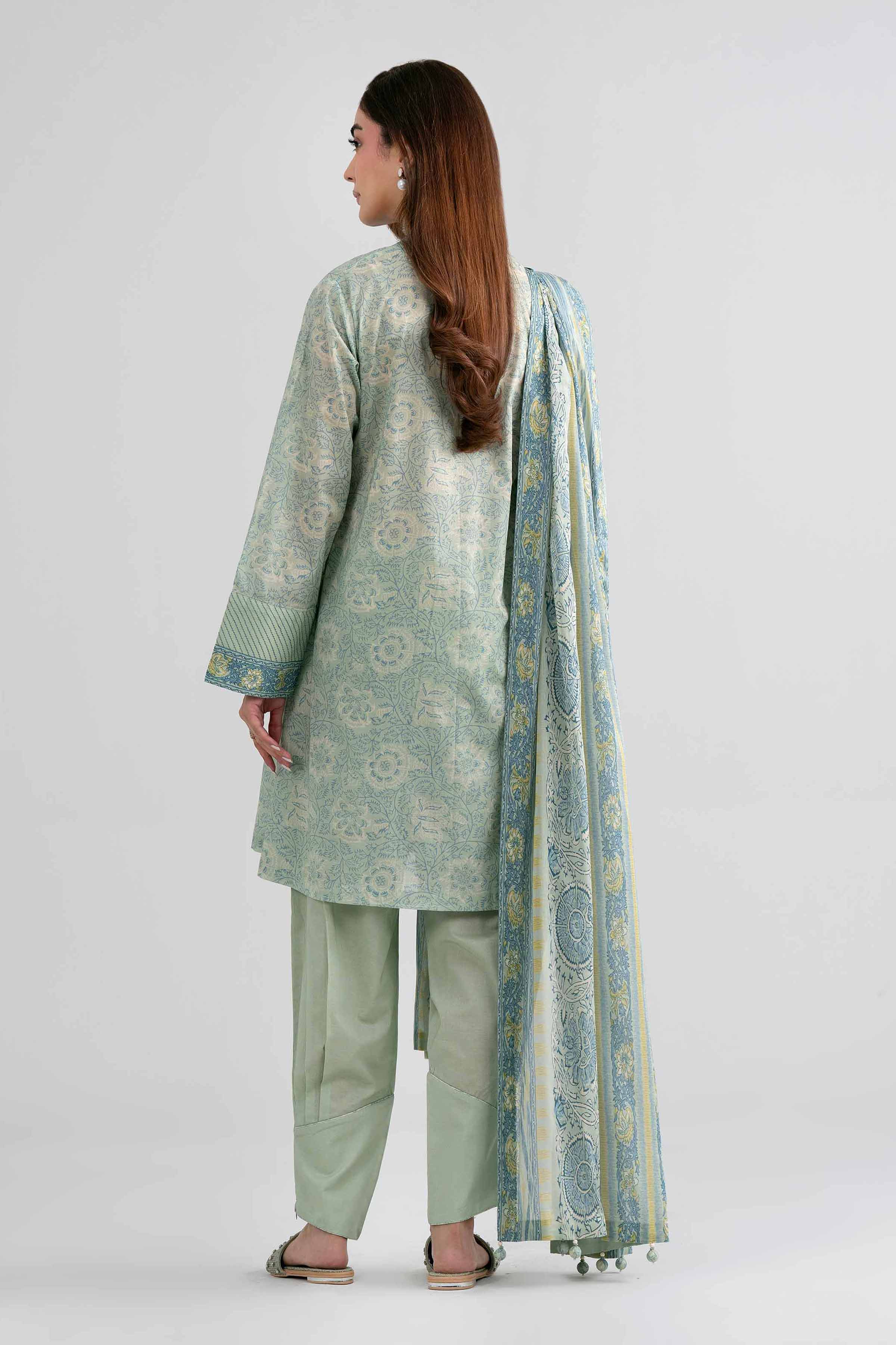 3 Piece - Printed Suit - 42601982 for Women - Unstitched Collection | Nishat | Shop Online
