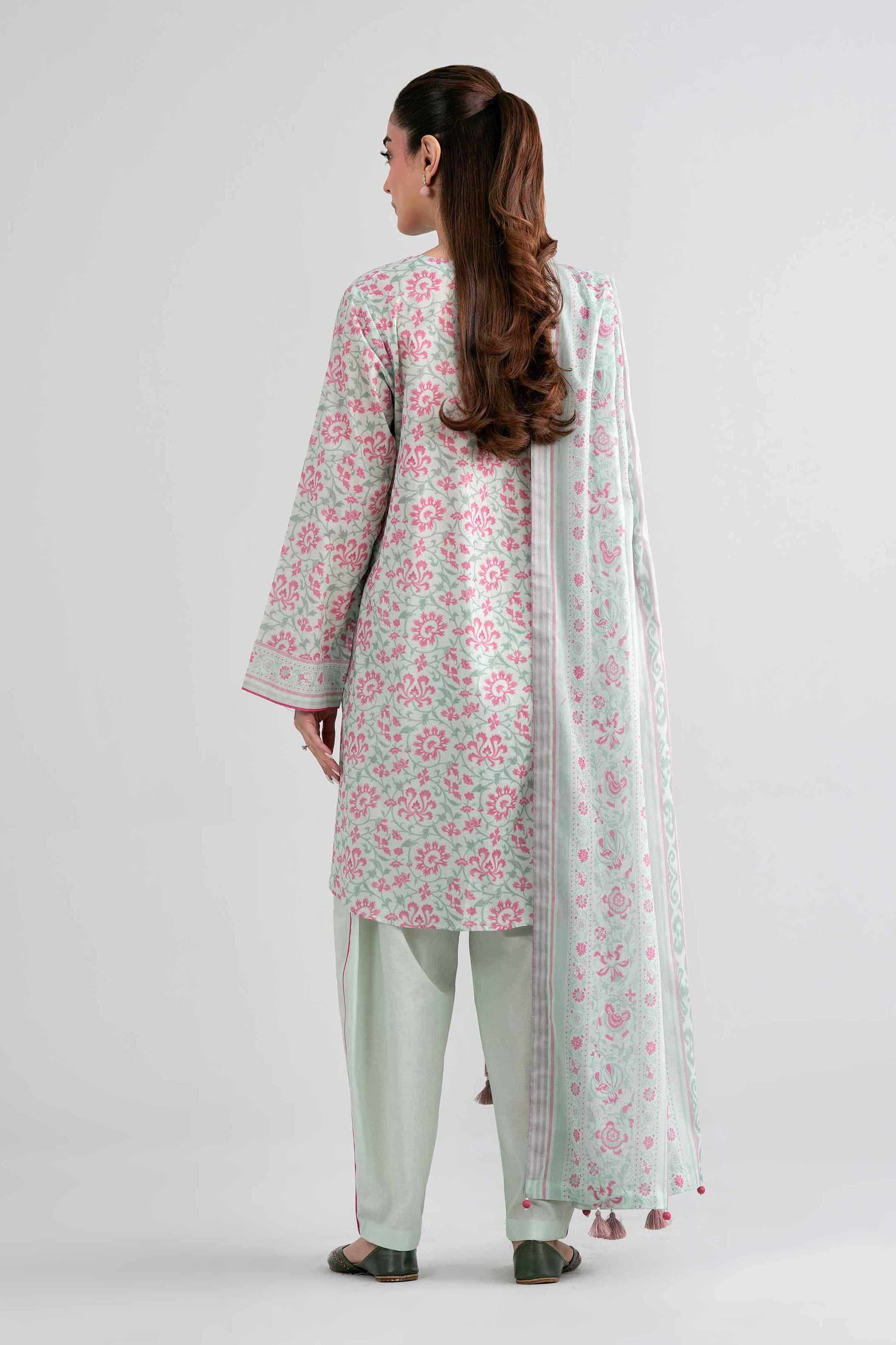 3 Piece - Printed Suit - 42601983 for Women - Unstitched Collection | Nishat | Shop Online