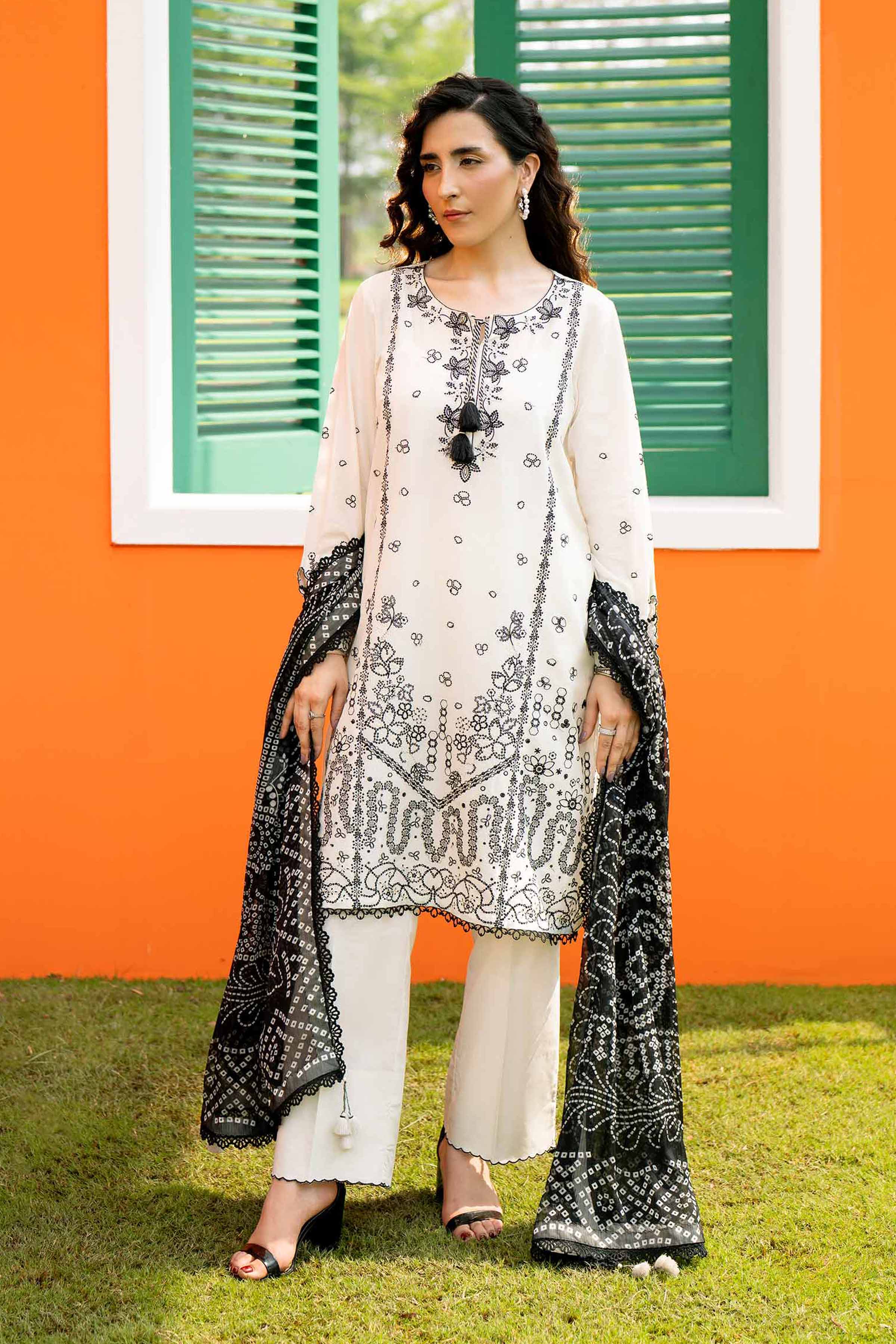 3 Piece - Digital Printed Embroidered Suit - 42601993 for Women - Unstitched Collection | Nishat | Shop Online