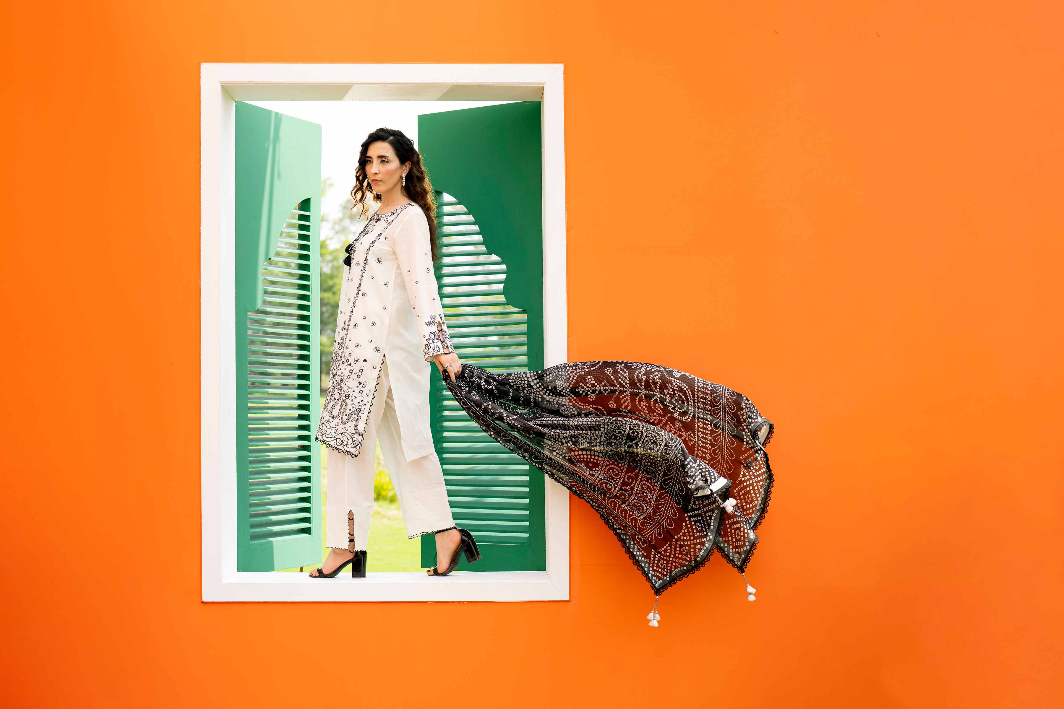 3 Piece - Digital Printed Embroidered Suit - 42601993 for Women - Unstitched Collection | Nishat | Shop Online