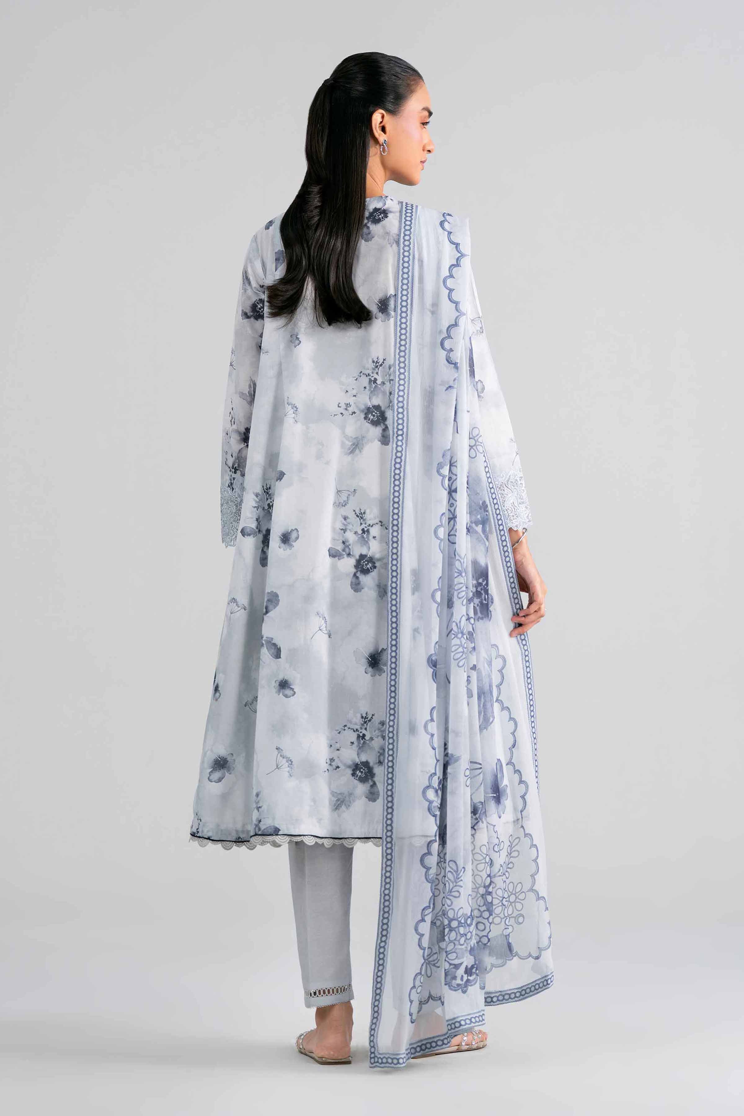 3 Piece - Digital Printed Embroidered Suit - 42601995 for Women - Unstitched Collection | Nishat | Shop Online