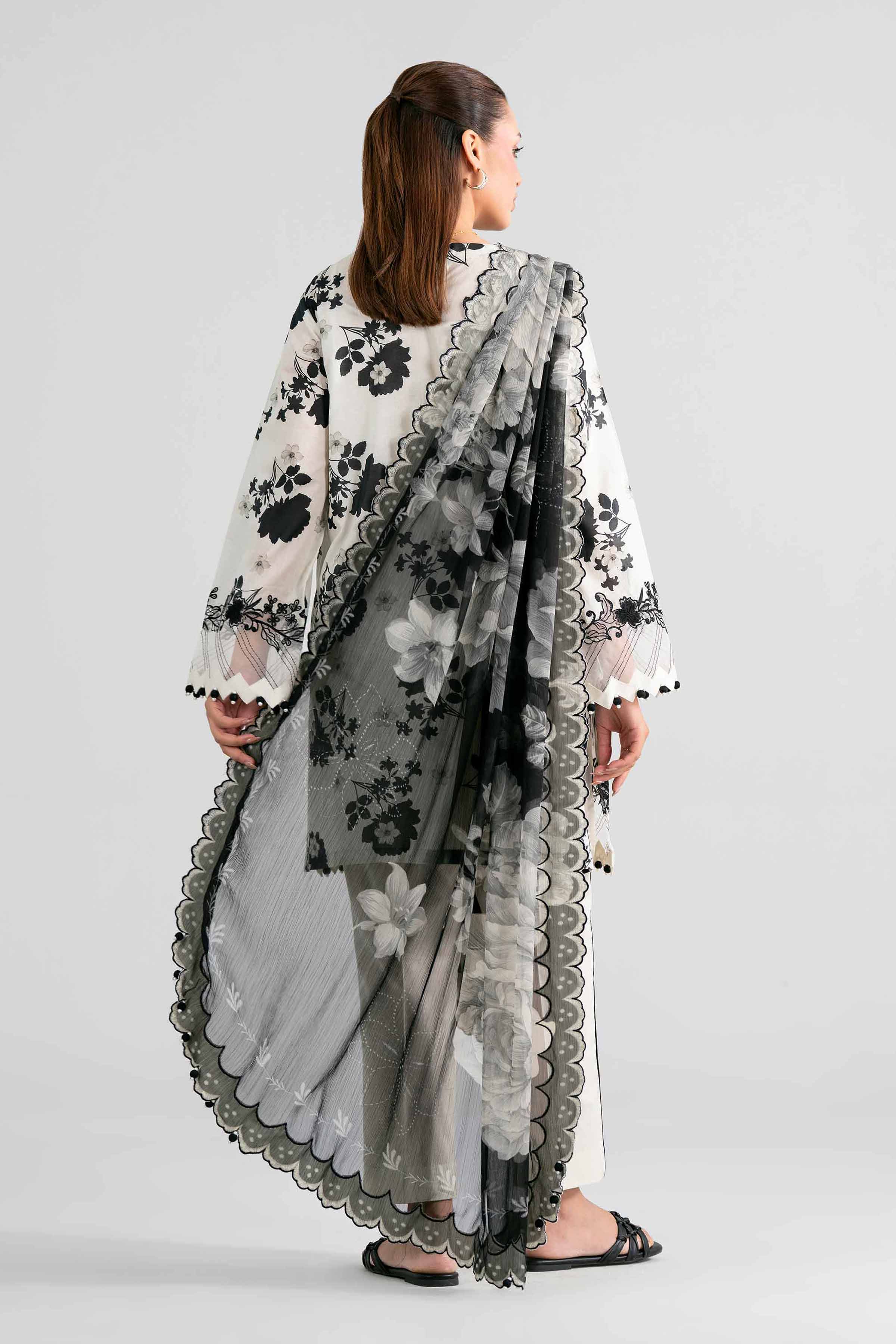 3 Piece - Digital Printed Embroidered Suit - 42601996 for Women - Unstitched Collection | Nishat | Shop Online