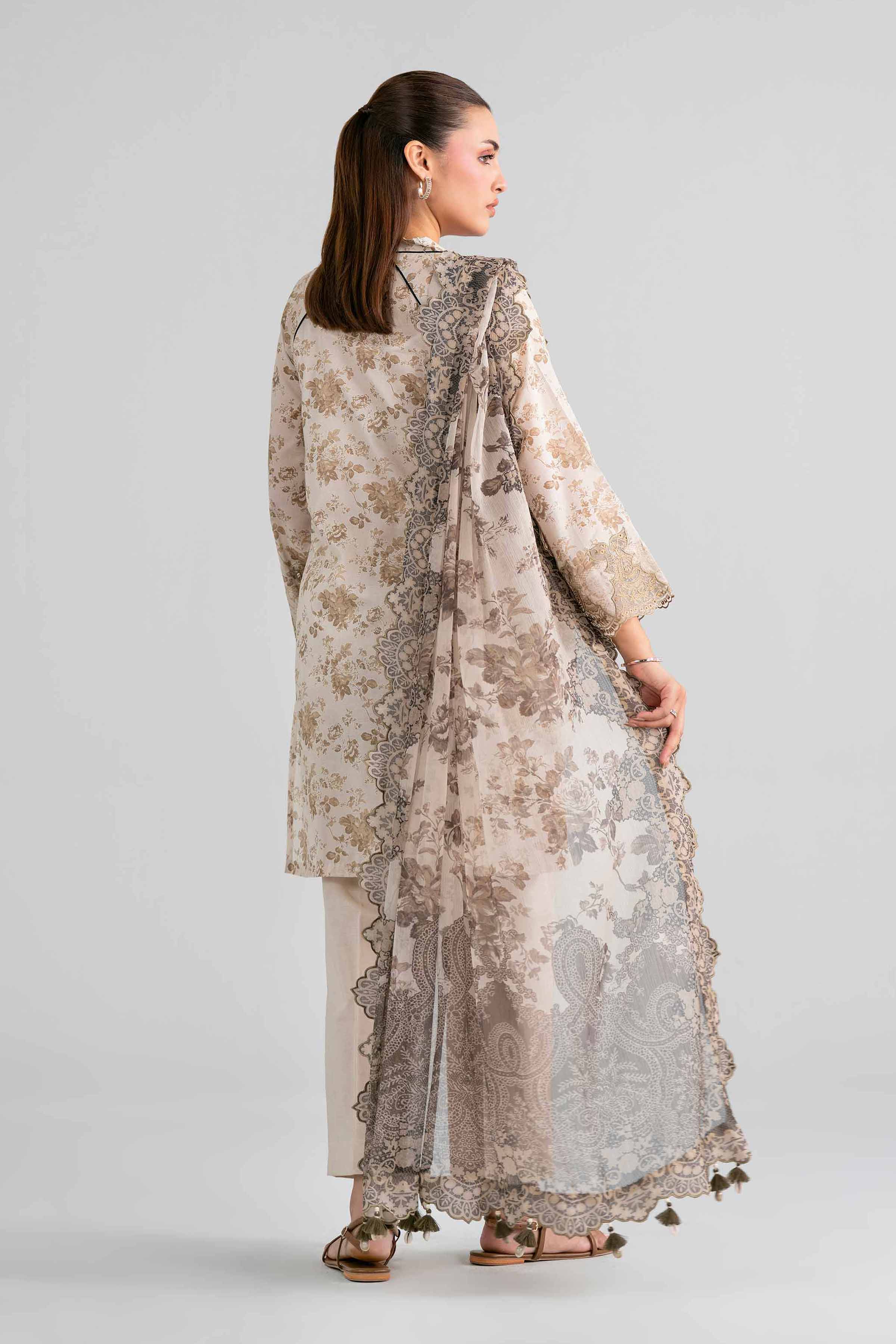 3 Piece - Digital Printed Embroidered Suit - 42601997 for Women - Unstitched Collection | Nishat | Shop Online