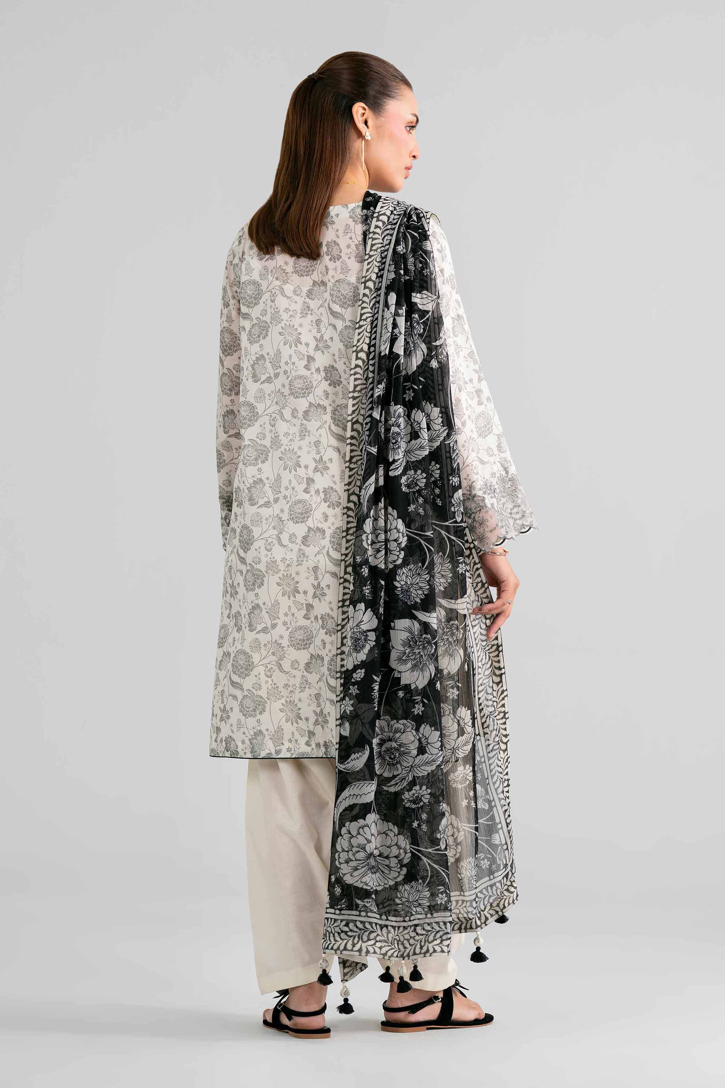3 Piece - Digital Printed Embroidered Suit - 42601998 for Women - Unstitched Collection | Nishat | Shop Online