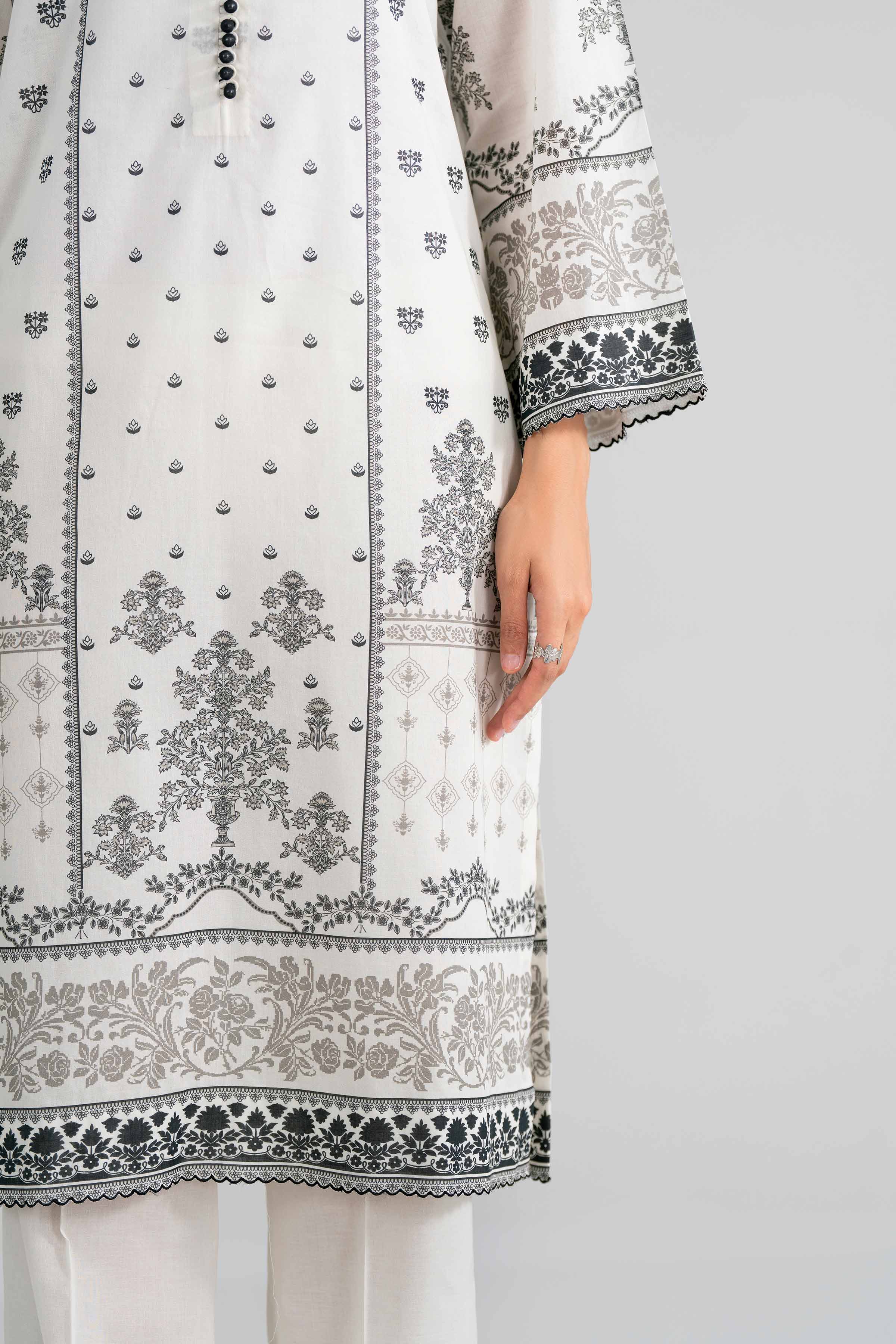 3 Piece - Digital Printed Embroidered Suit - 42602007 for Women - Unstitched Collection | Nishat | Shop Online