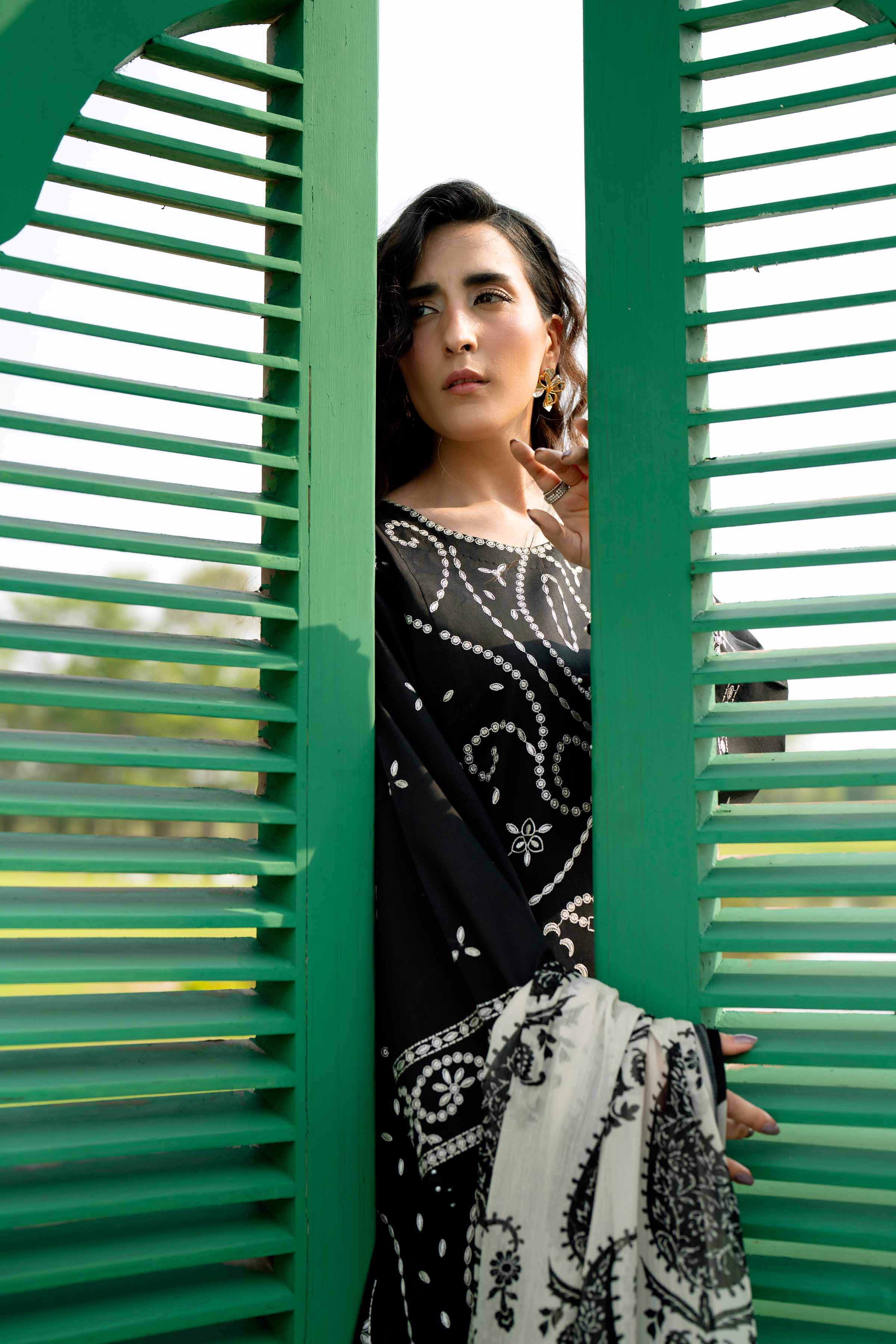 3 Piece - Digital Printed Embroidered Suit - 42602009 for Women - Unstitched Collection | Nishat | Shop Online