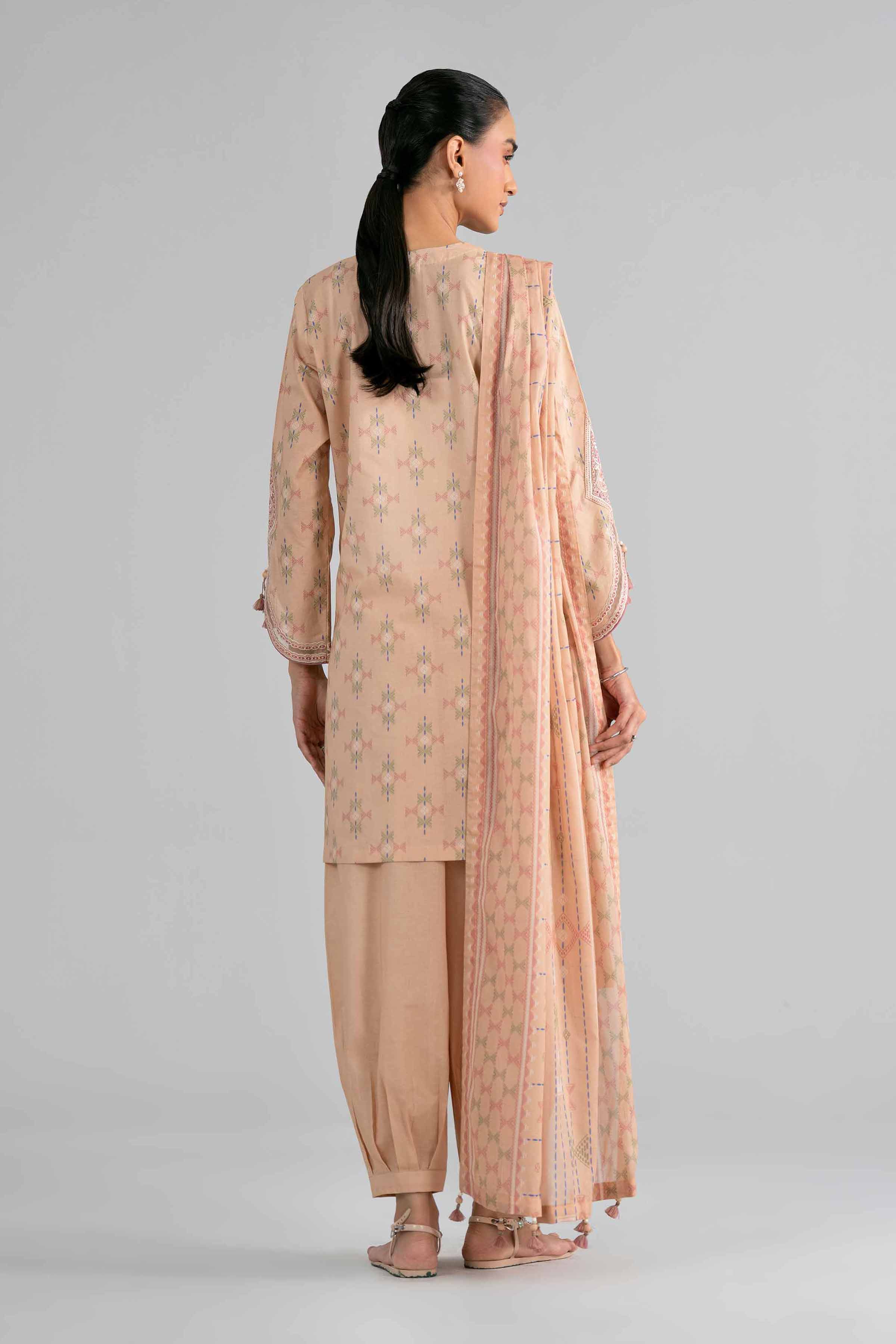 3 Piece - Printed Embroidered Suit - 42602015 for Women - Unstitched Collection | Nishat | Shop Online