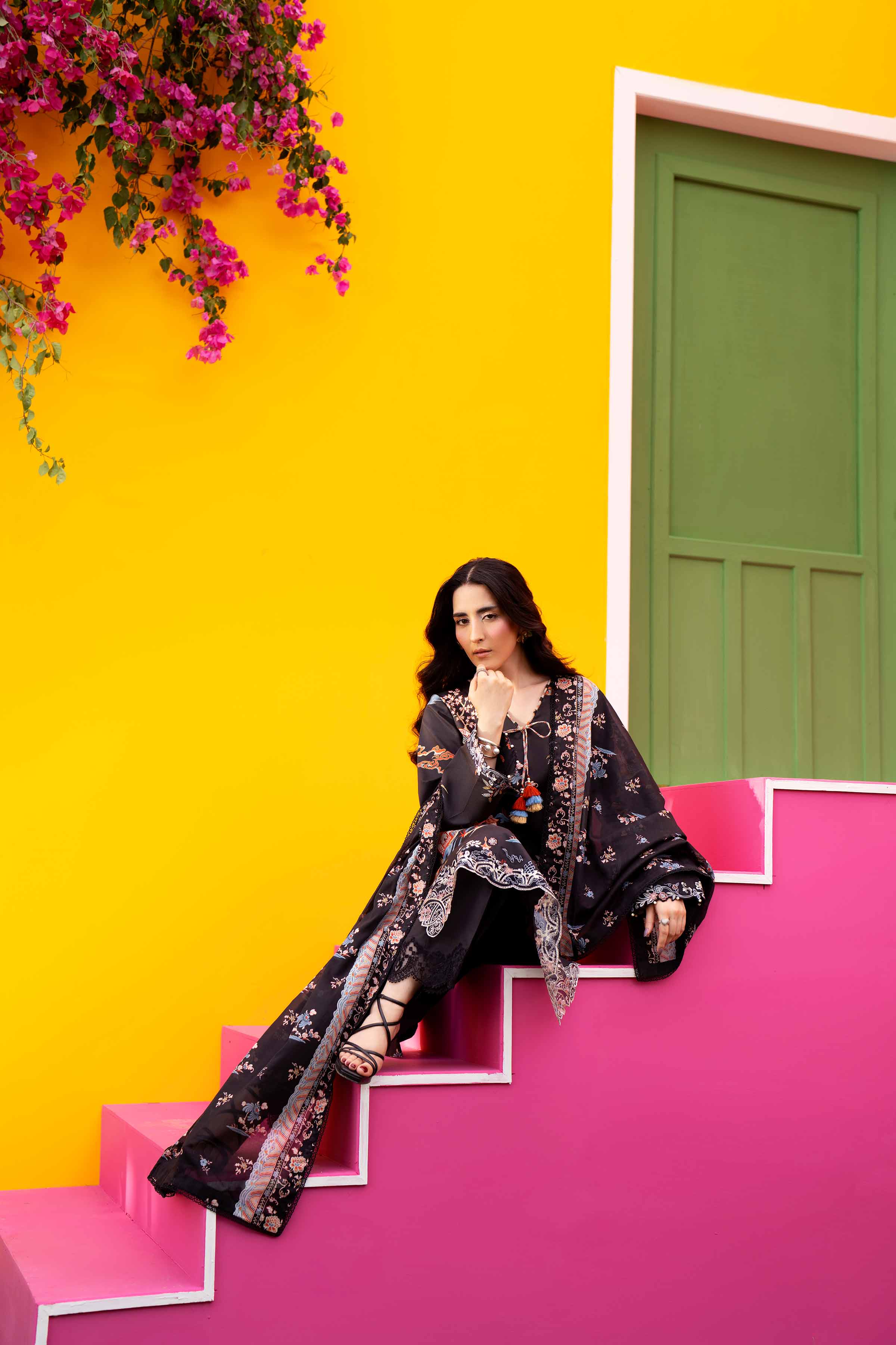 3 Piece - Printed Embroidered Suit - 42602020 for Women - Unstitched Collection | Nishat | Shop Online