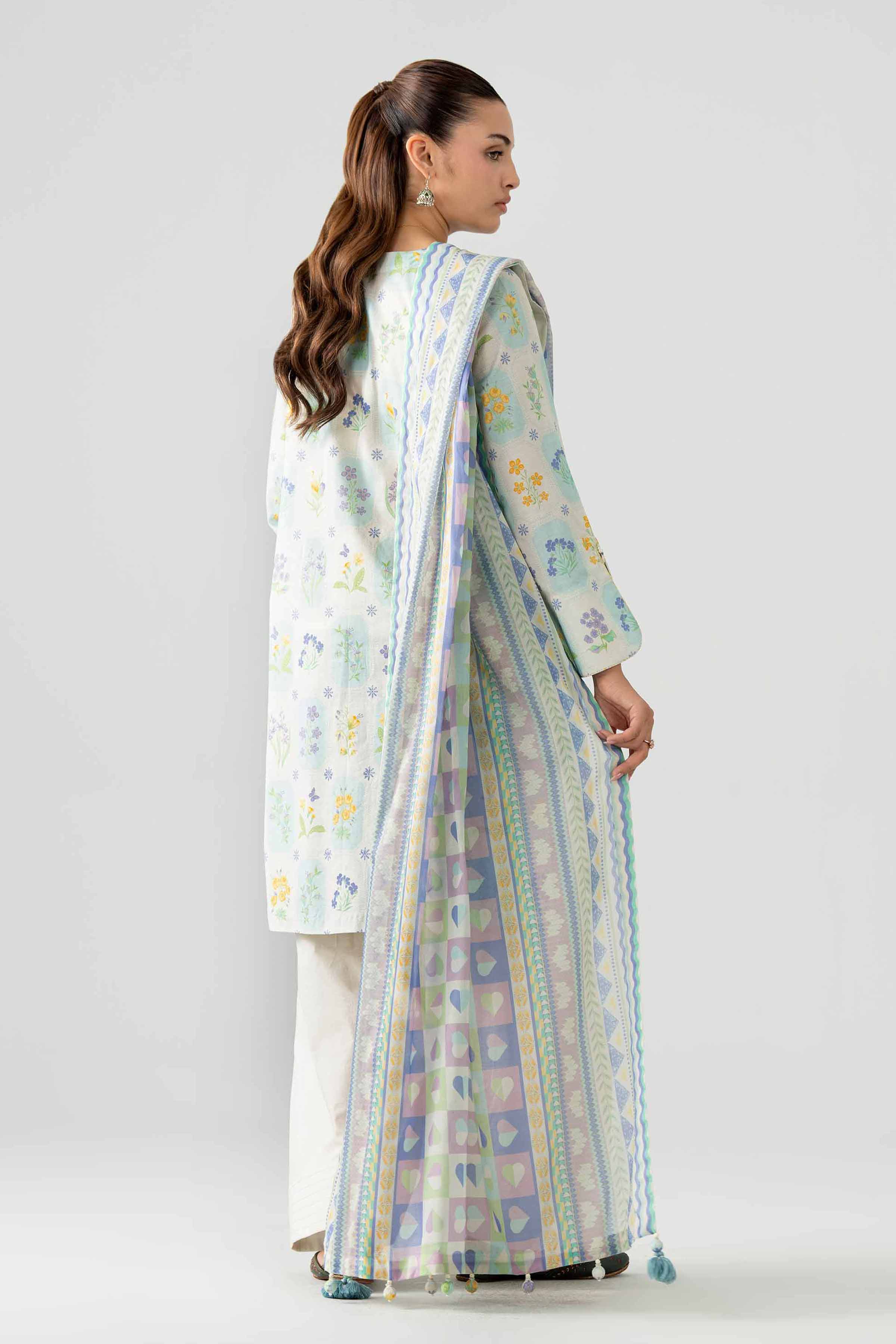 3 Piece - Printed Suit - 42602025 for Women - Unstitched Collection | Nishat | Shop Online