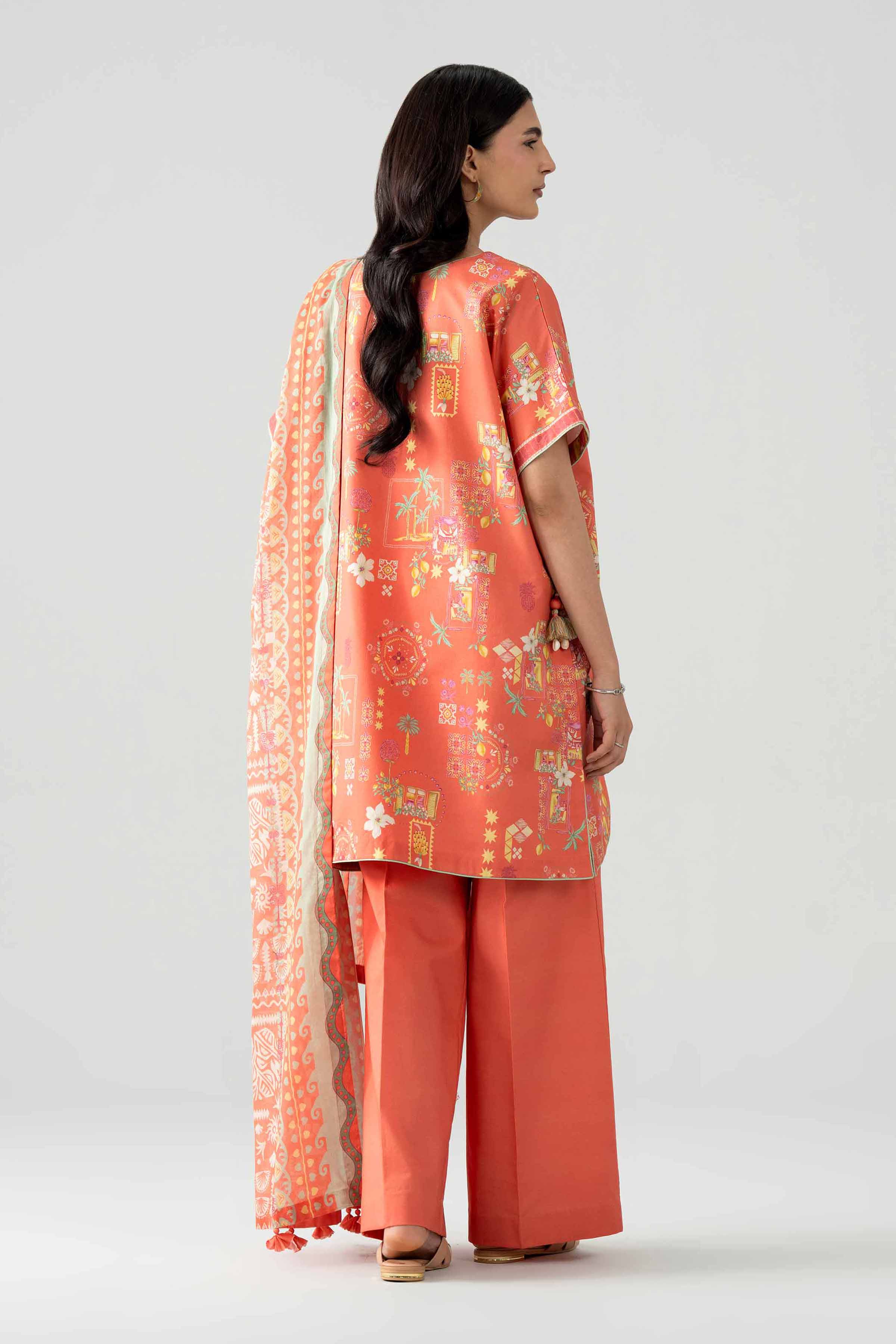 3 Piece - Printed Suit - 42602028 for Women - Unstitched Collection | Nishat | Shop Online