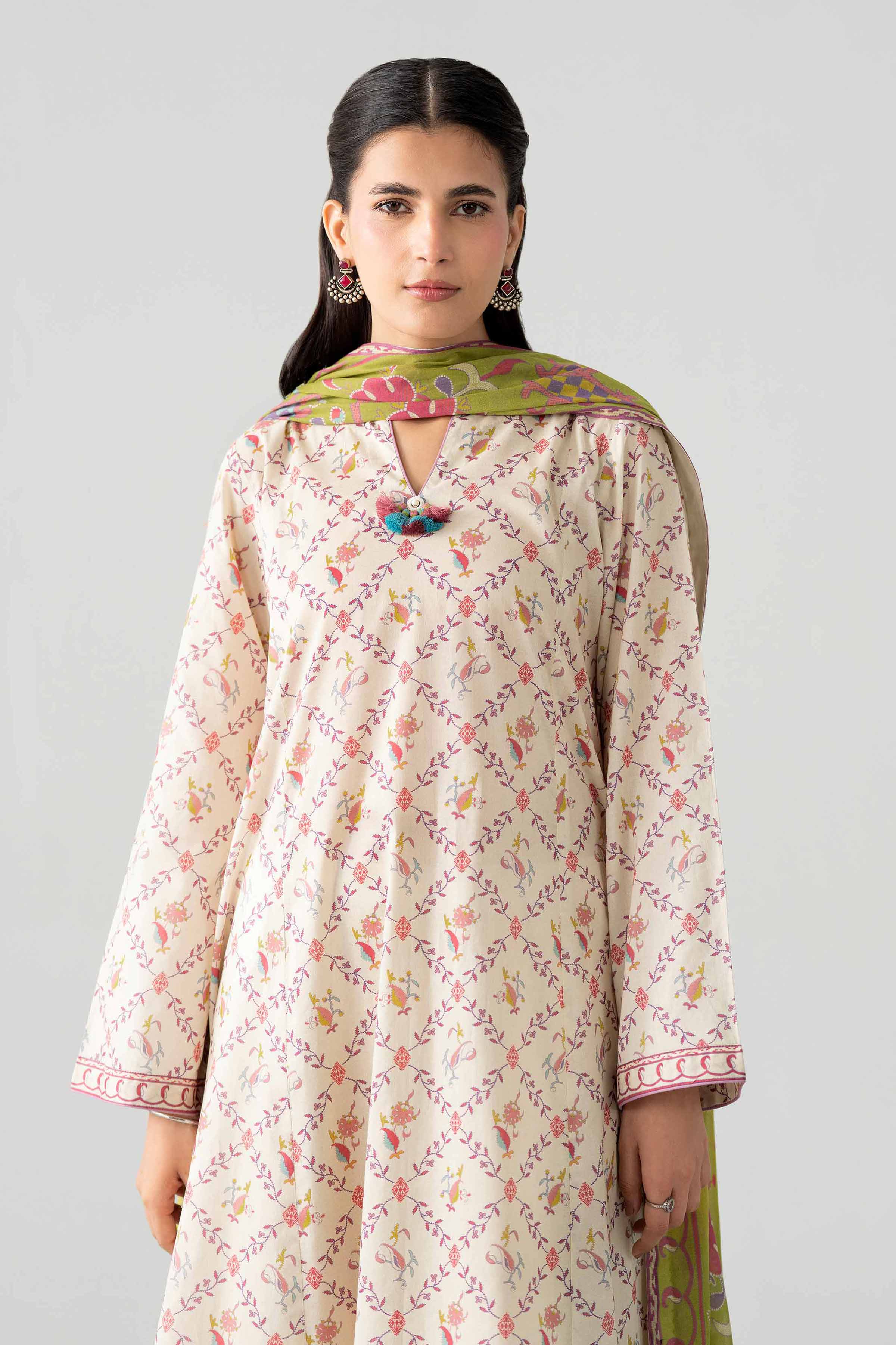 3 Piece - Printed Suit - 42602031 for Women - Unstitched Collection | Nishat | Shop Online