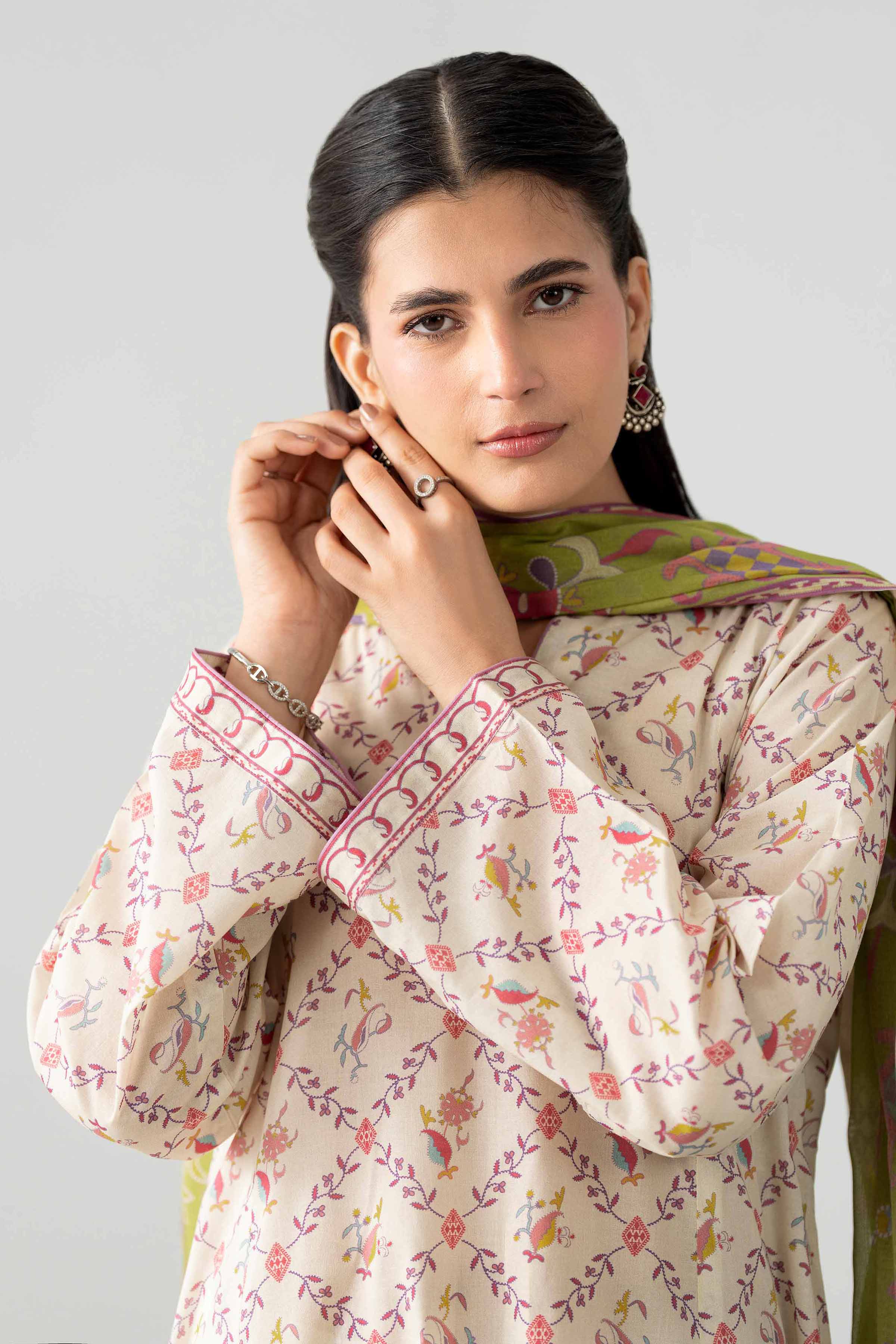 3 Piece - Printed Suit - 42602031 for Women - Unstitched Collection | Nishat | Shop Online