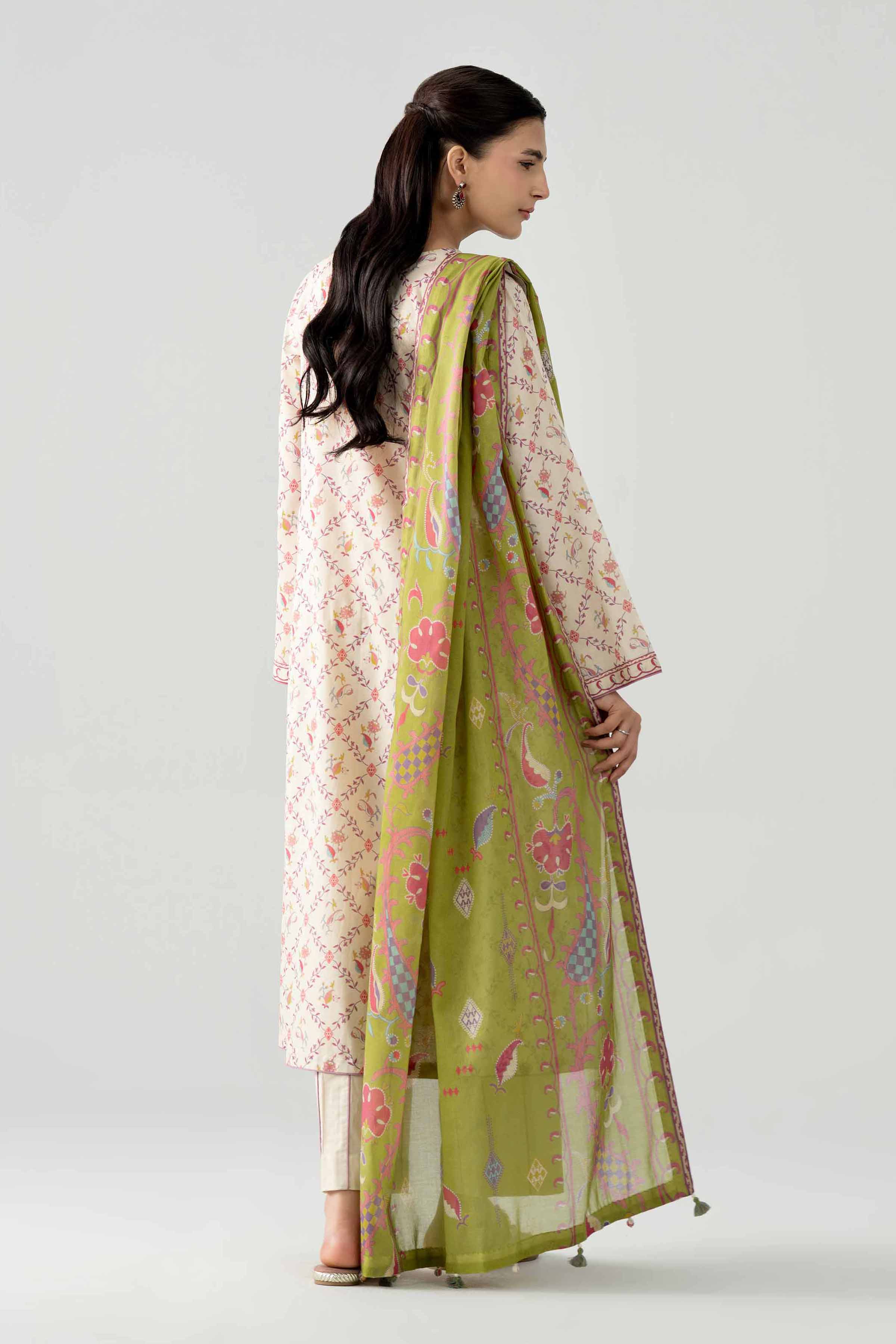 3 Piece - Printed Suit - 42602031 for Women - Unstitched Collection | Nishat | Shop Online