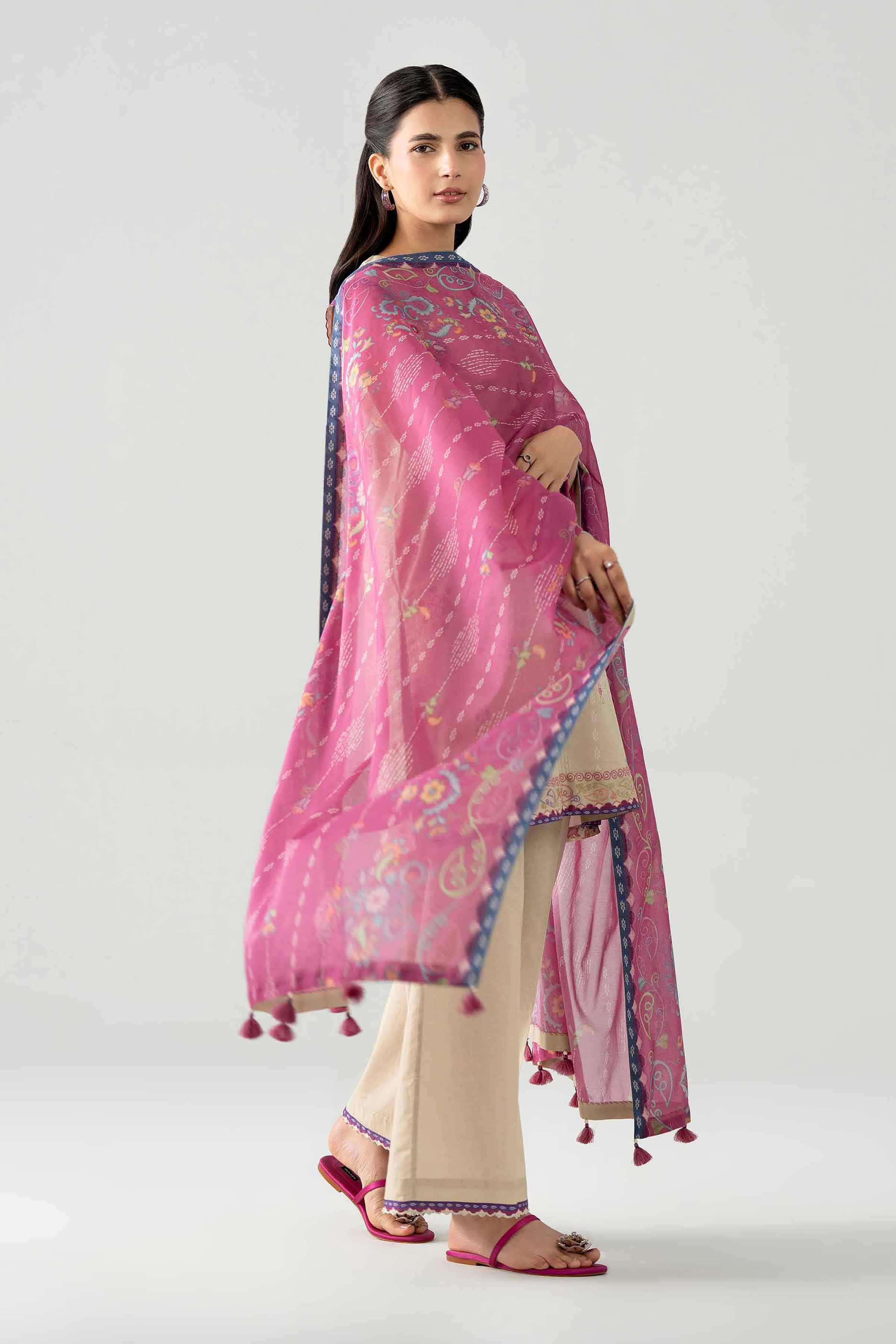 3 Piece - Printed Suit - 42602032 for Women - Unstitched Collection | Nishat | Shop Online