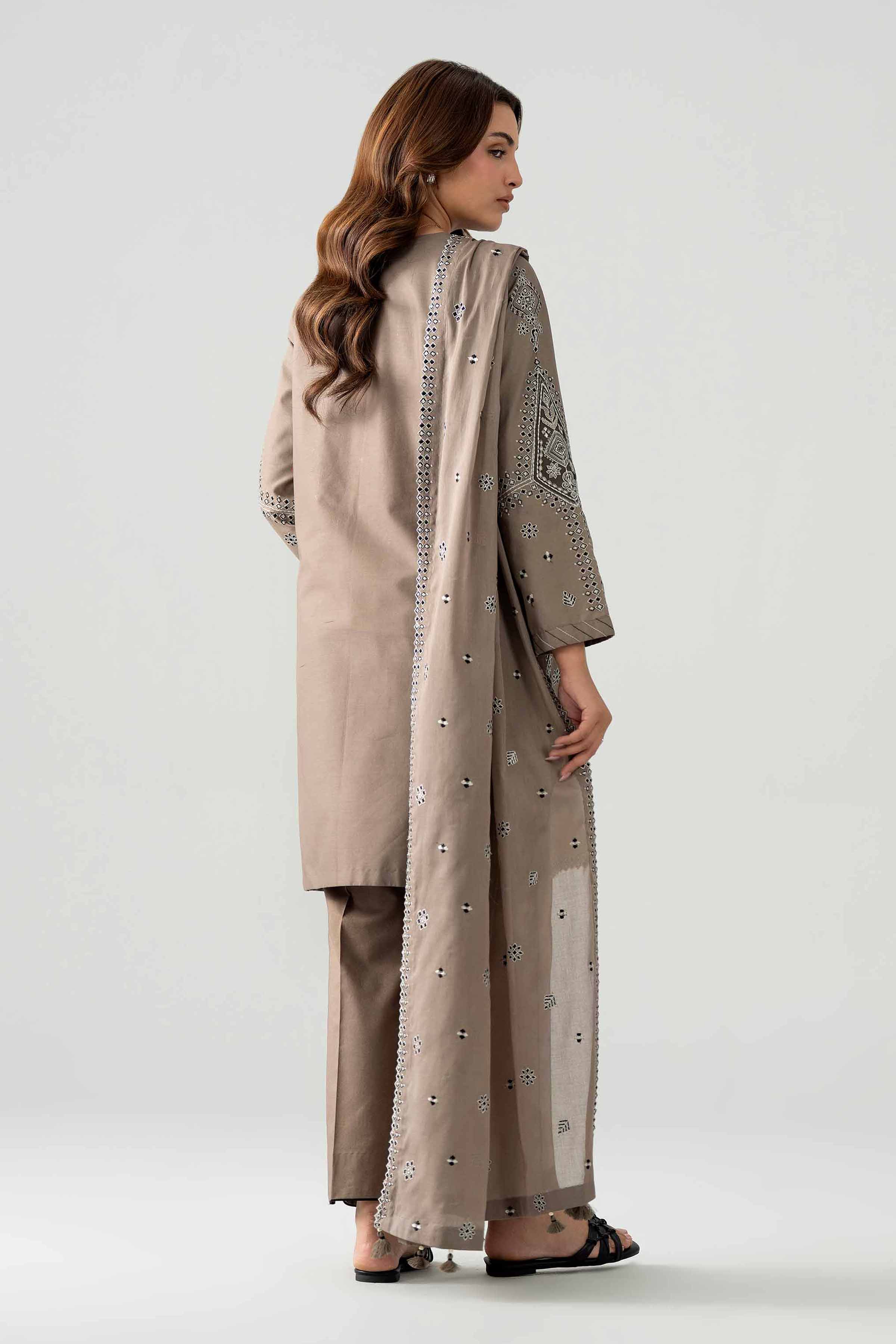 3 Piece - Embroidered Suit - 42602034 for Women - Unstitched Collection | Nishat | Shop Online