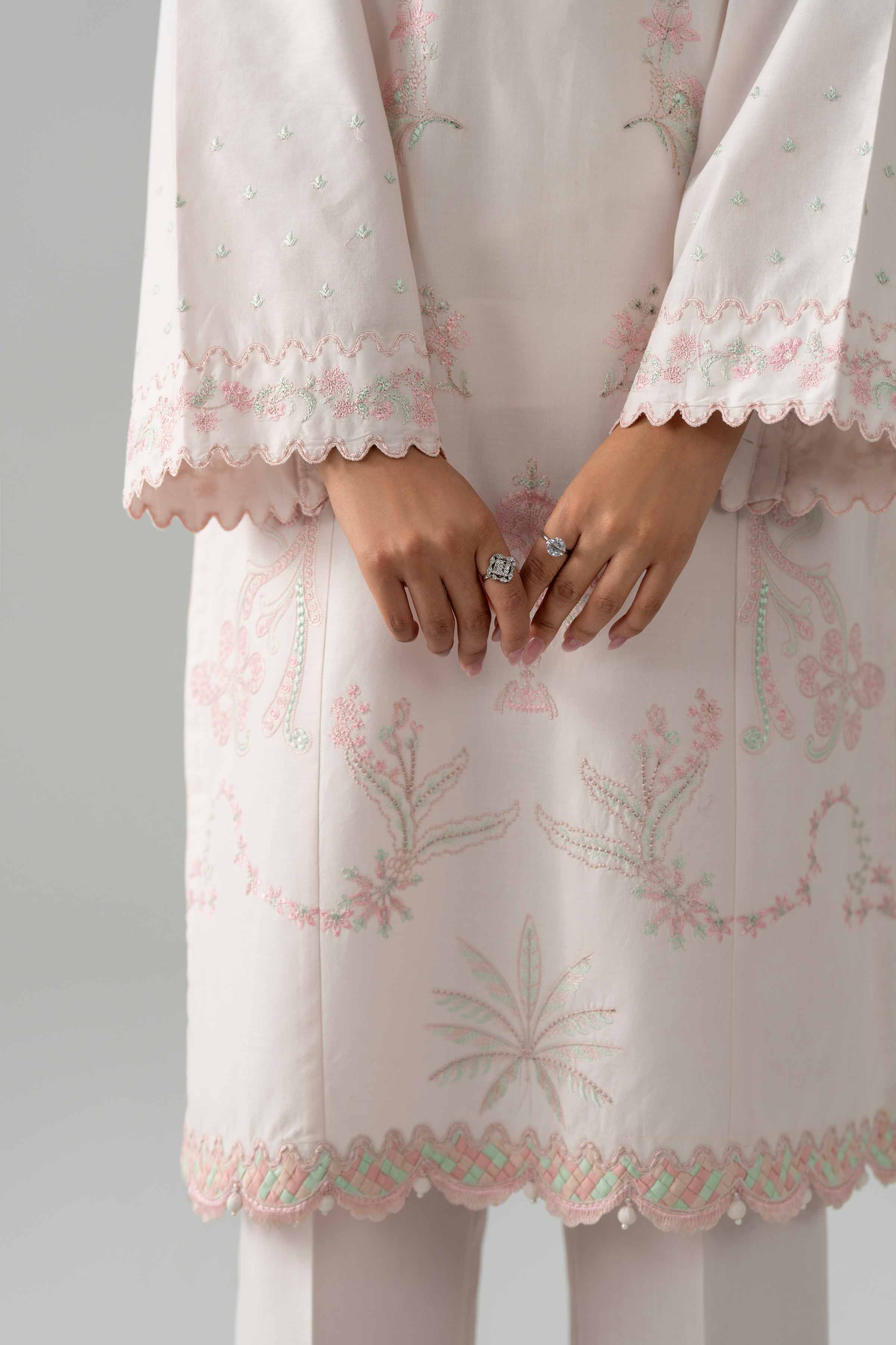 3 Piece - Embroidered Suit - 42602036 for Women - Unstitched Collection | Nishat | Shop Online