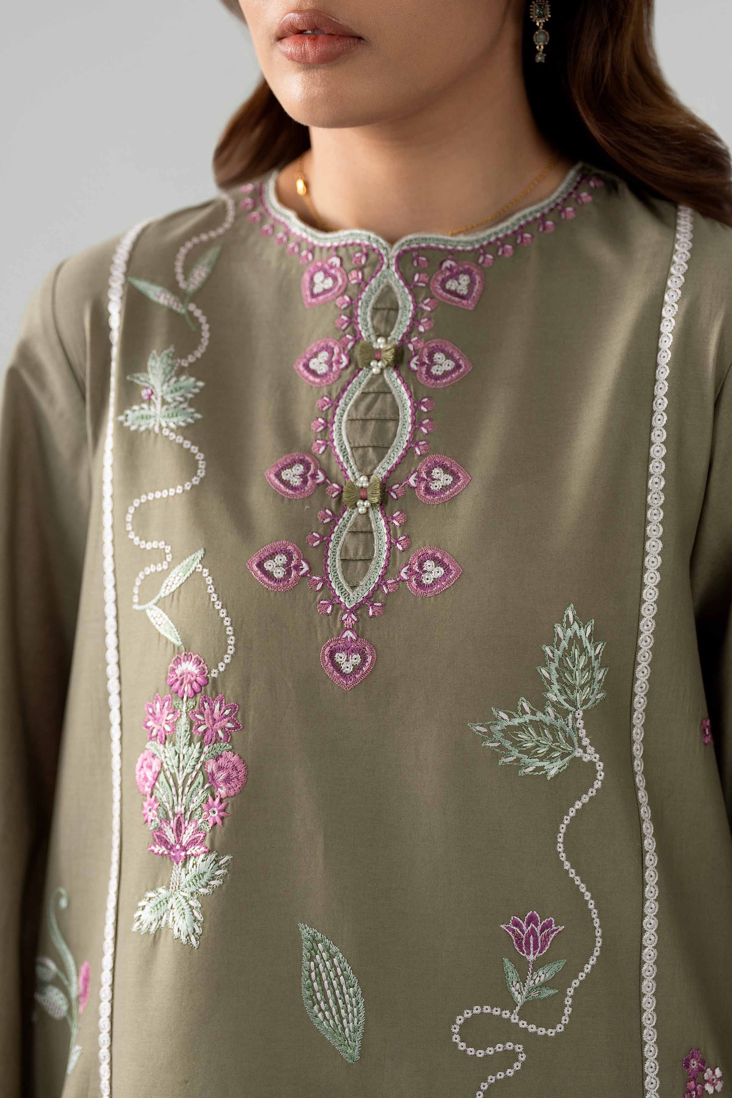 3 Piece - Embroidered Suit - 42602037 for Women - Unstitched Collection | Nishat | Shop Online
