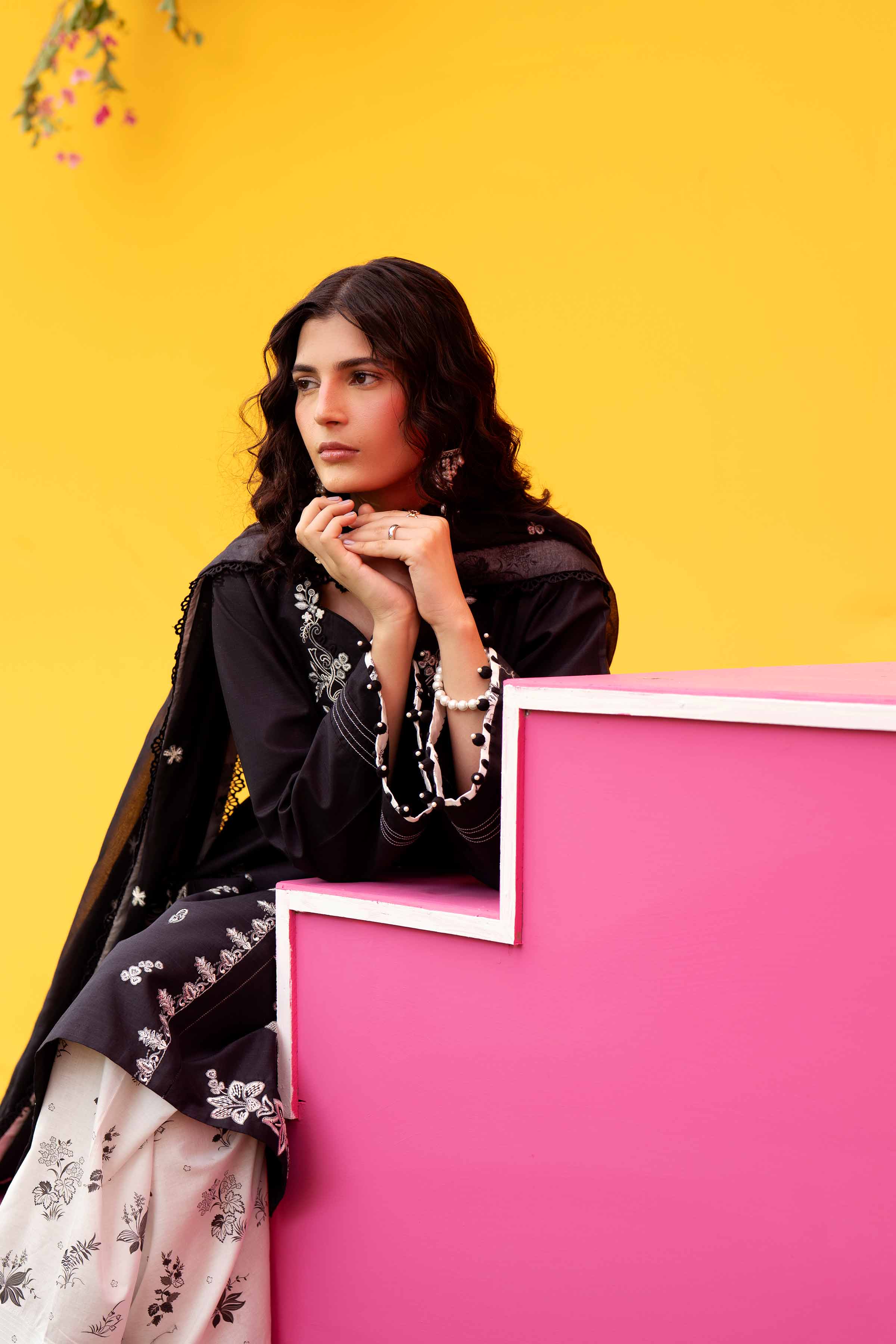 3 Piece - Embroidered Suit - 42602040 for Women - Unstitched Collection | Nishat | Shop Online