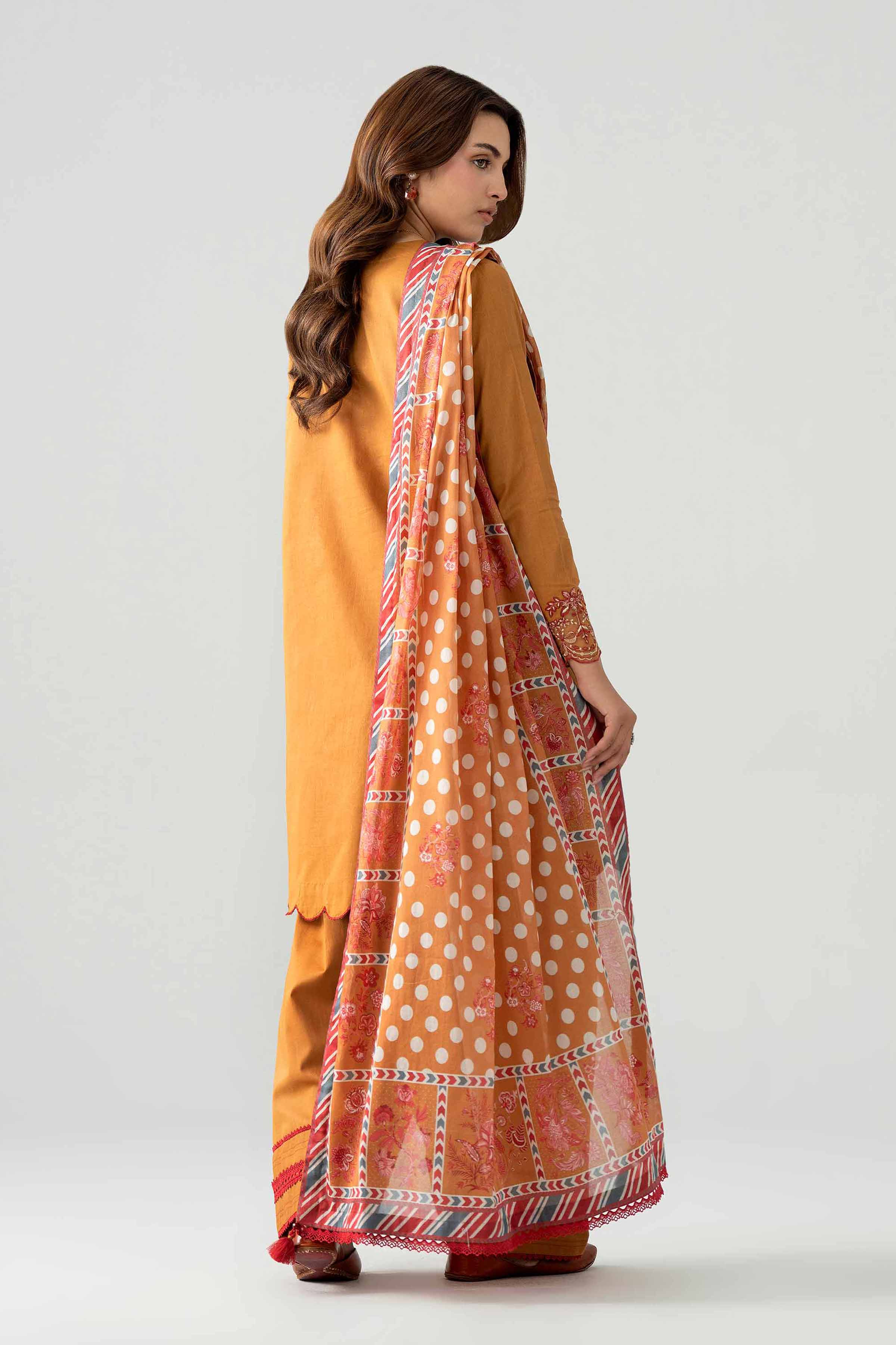 3 Piece - Digital Printed Embroidered Suit - 42602047 for Women - Unstitched Collection | Nishat | Shop Online