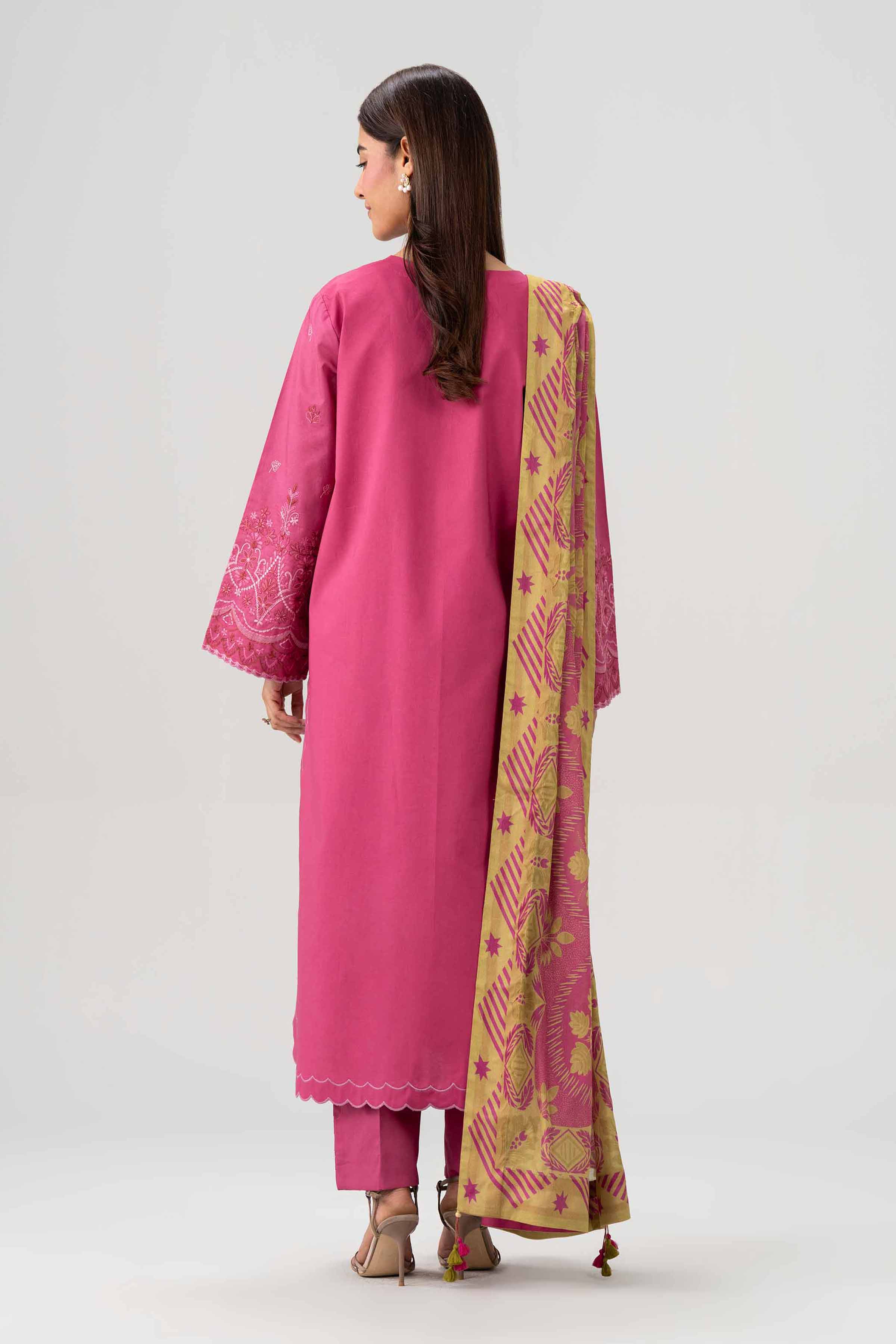 3 Piece - Embroidered Suit - 42602051 for Women - Unstitched Collection | Nishat | Shop Online