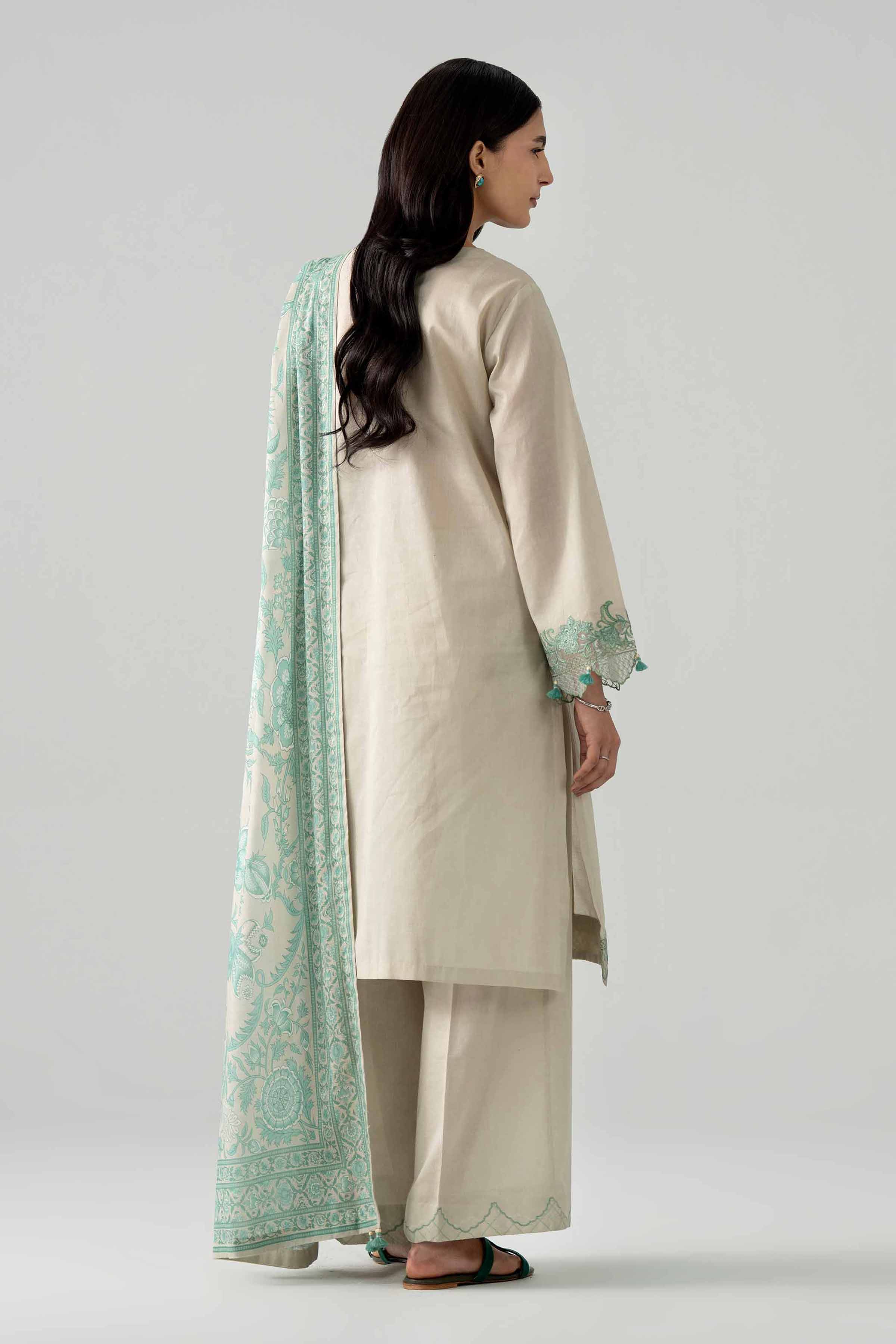 3 Piece - Digital Printed Embroidered Suit - 42602052 for Women - Unstitched Collection | Nishat | Shop Online