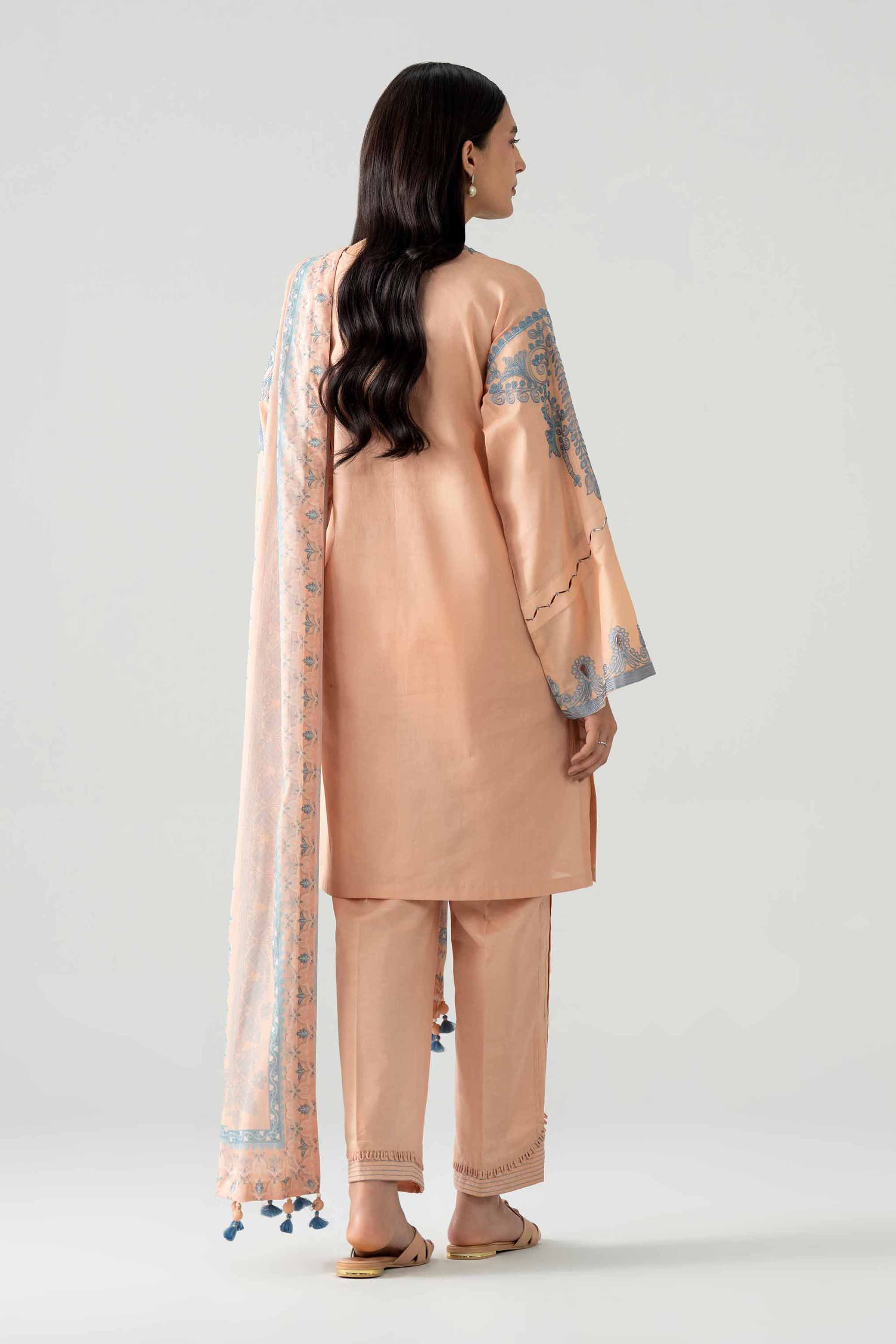 3 Piece - Digital Printed Embroidered Suit - 42602053 for Women - Unstitched Collection | Nishat | Shop Online
