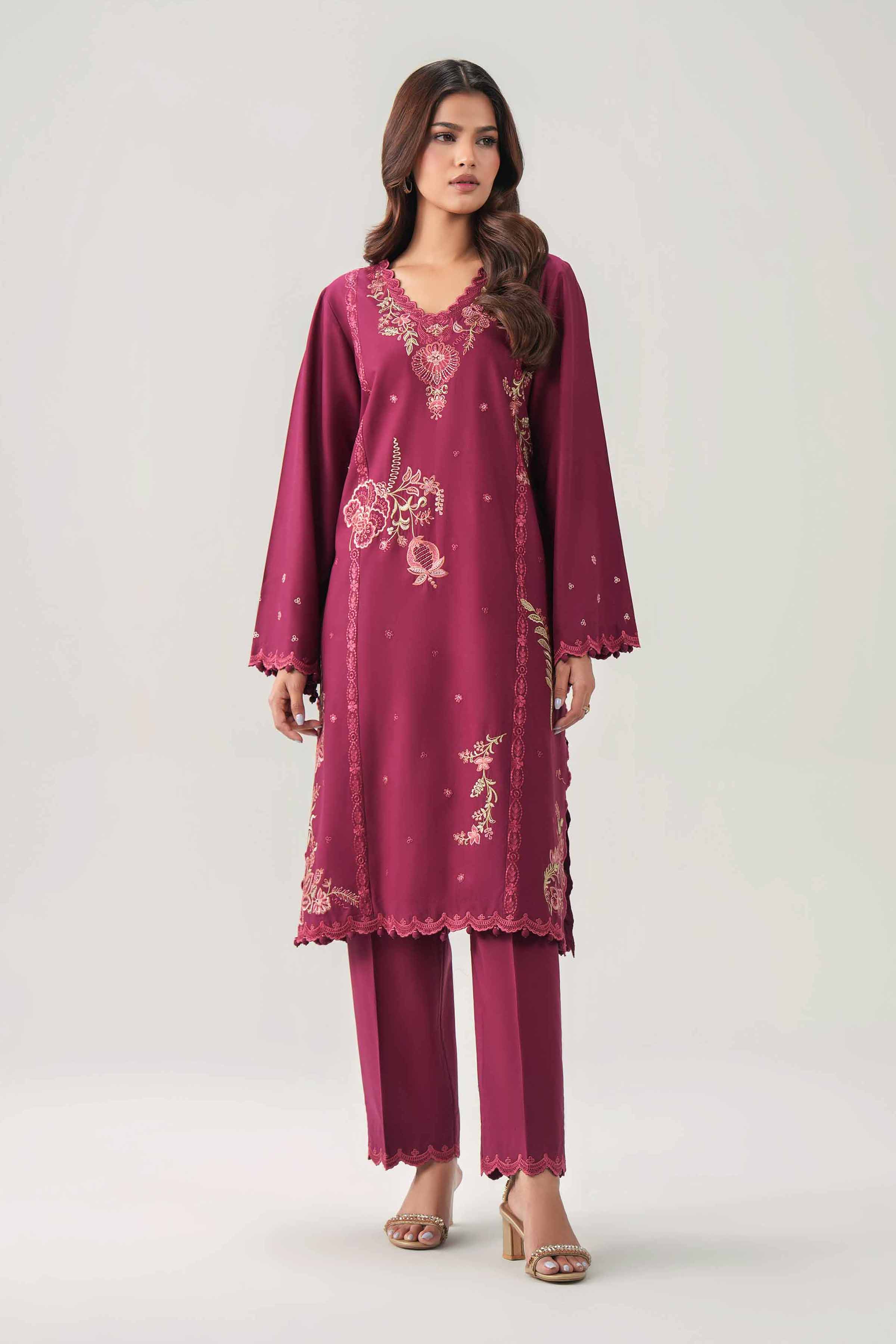 2 Piece - Embroidered Suit - 42602081