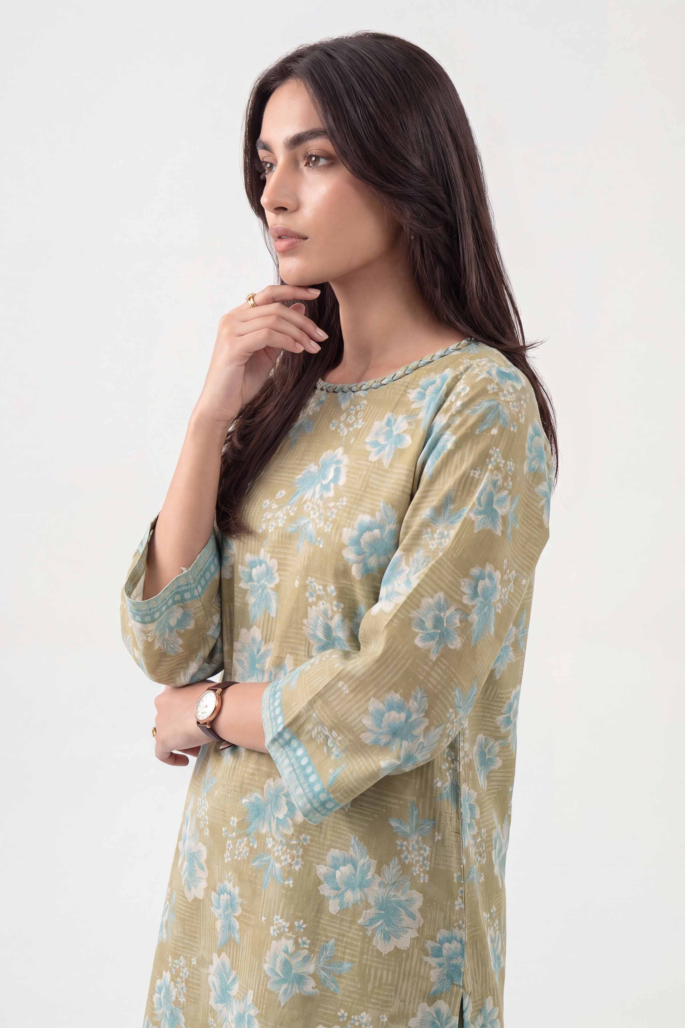2 Piece - Printed Suit - 42602088 for Women - Unstitched Collection | Nishat | Shop Online