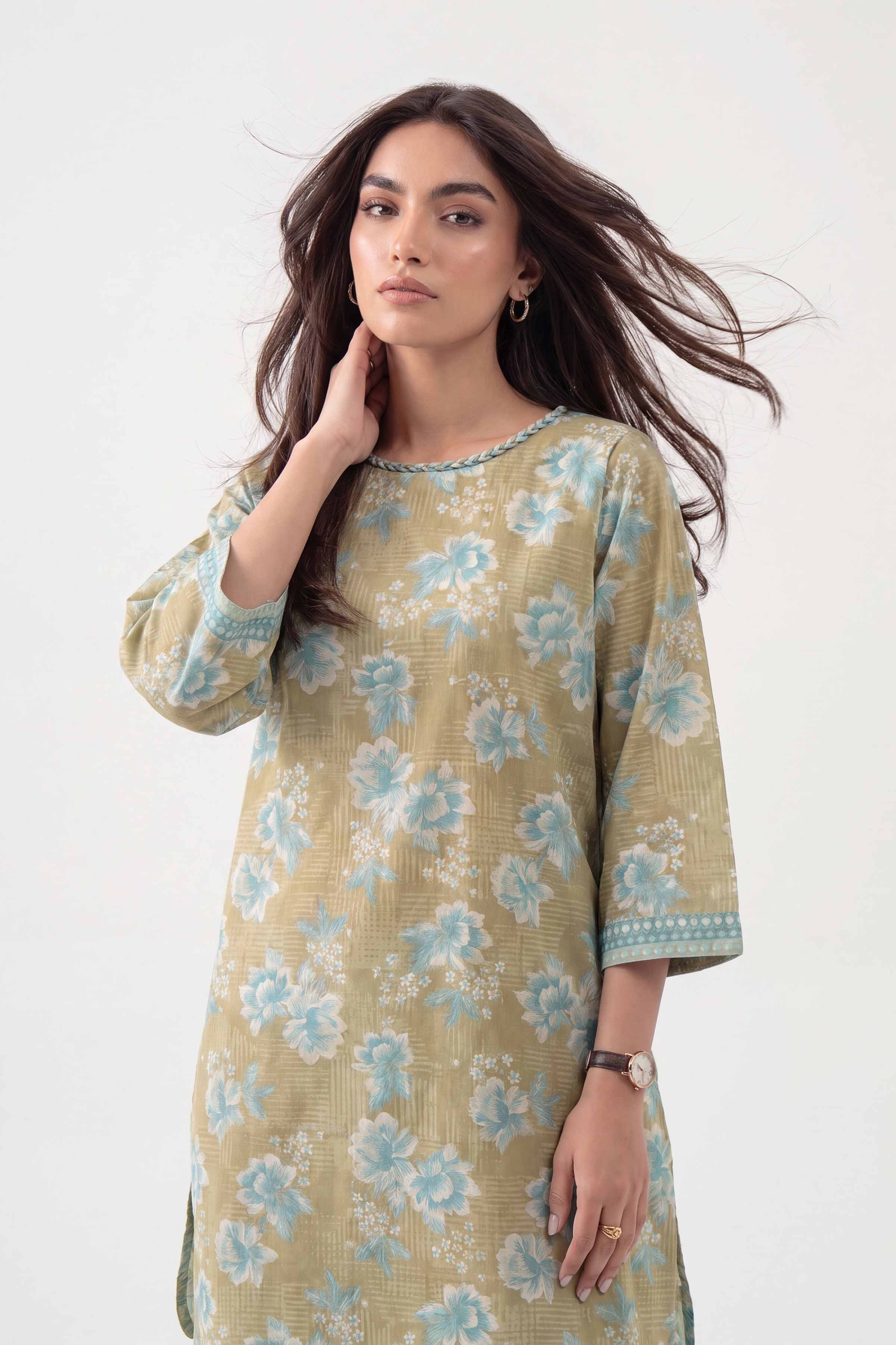 2 Piece - Printed Suit - 42602088 for Women - Unstitched Collection | Nishat | Shop Online