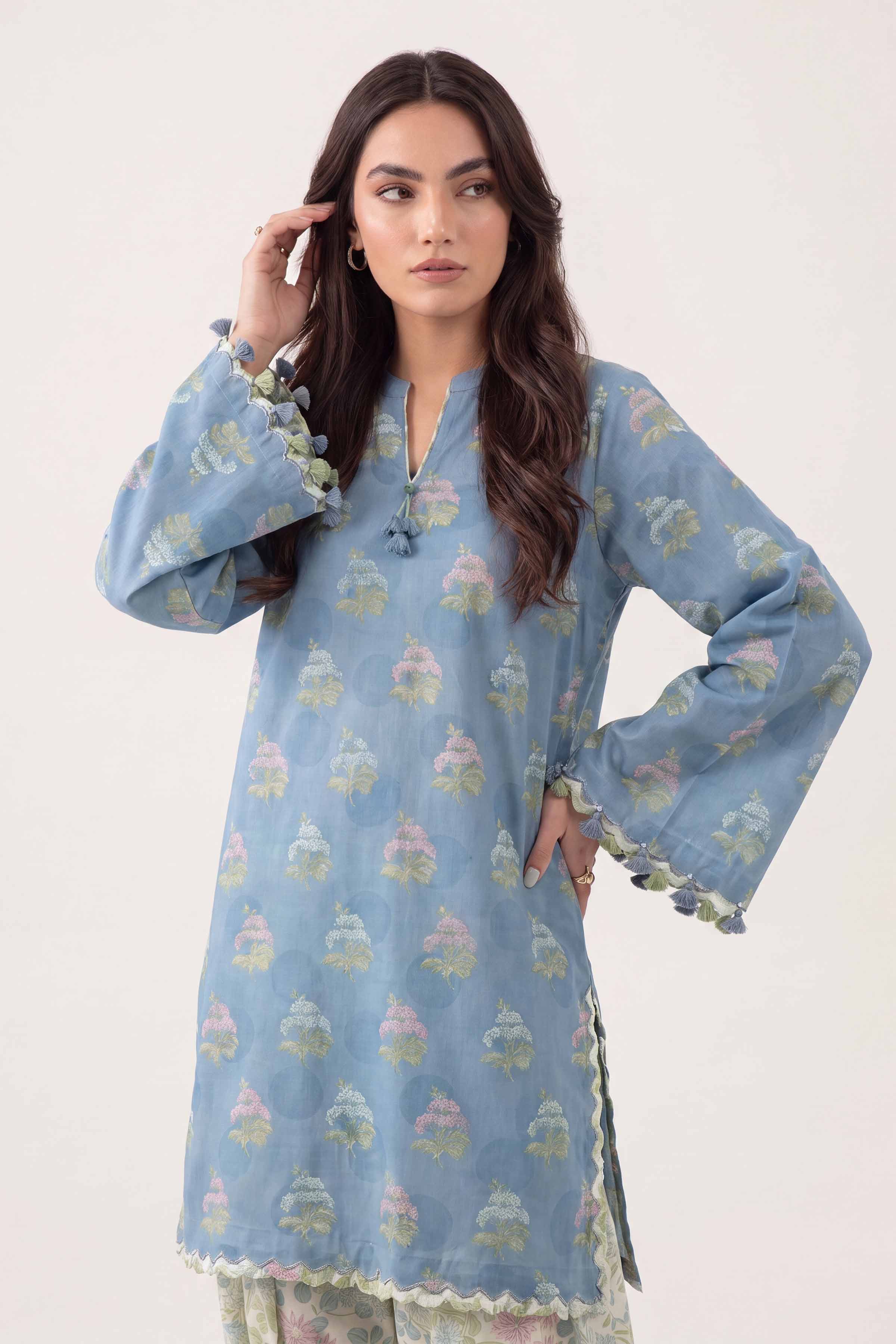 2 Piece - Printed Suit - 42602092 for Women - Unstitched Collection | Nishat | Shop Online