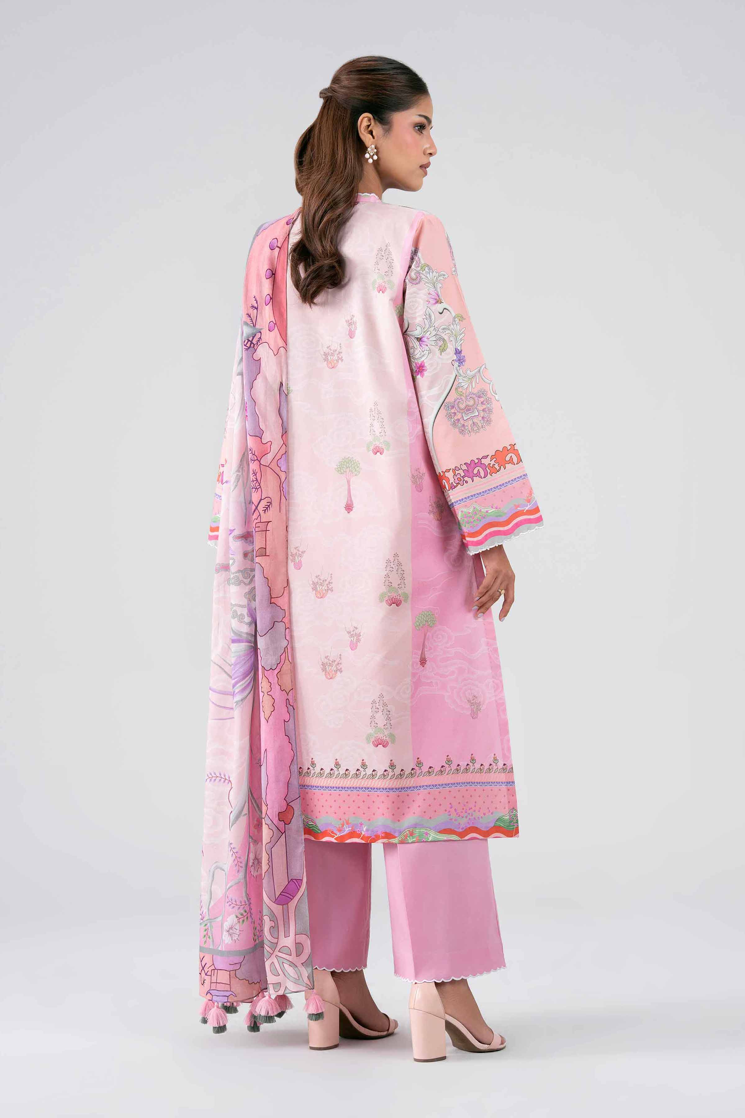 3 Piece - Digital Printed Suit - 42602107 for Women - Unstitched Collection | Nishat | Shop Online