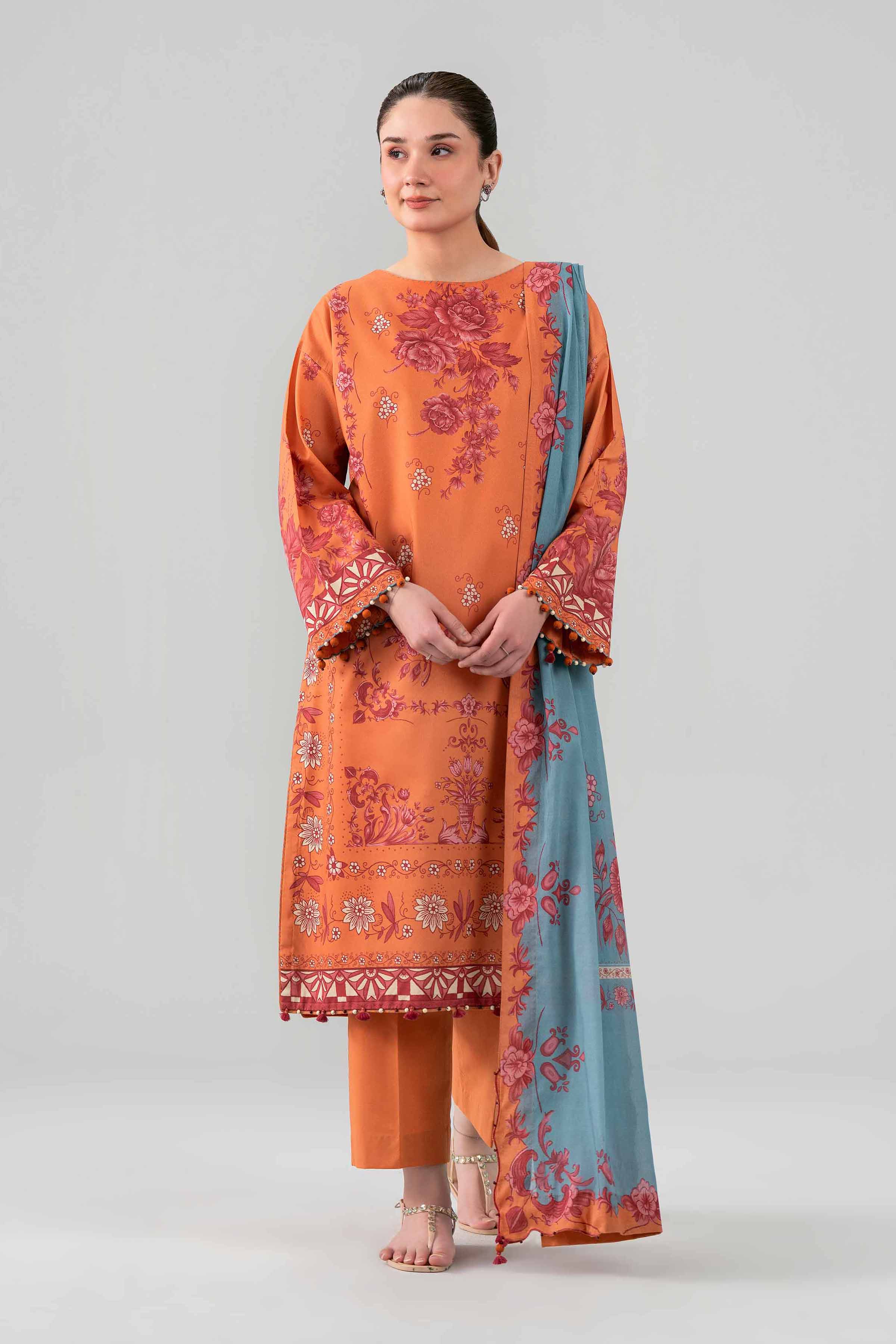 3 Piece - Digital Printed Suit - 42602109