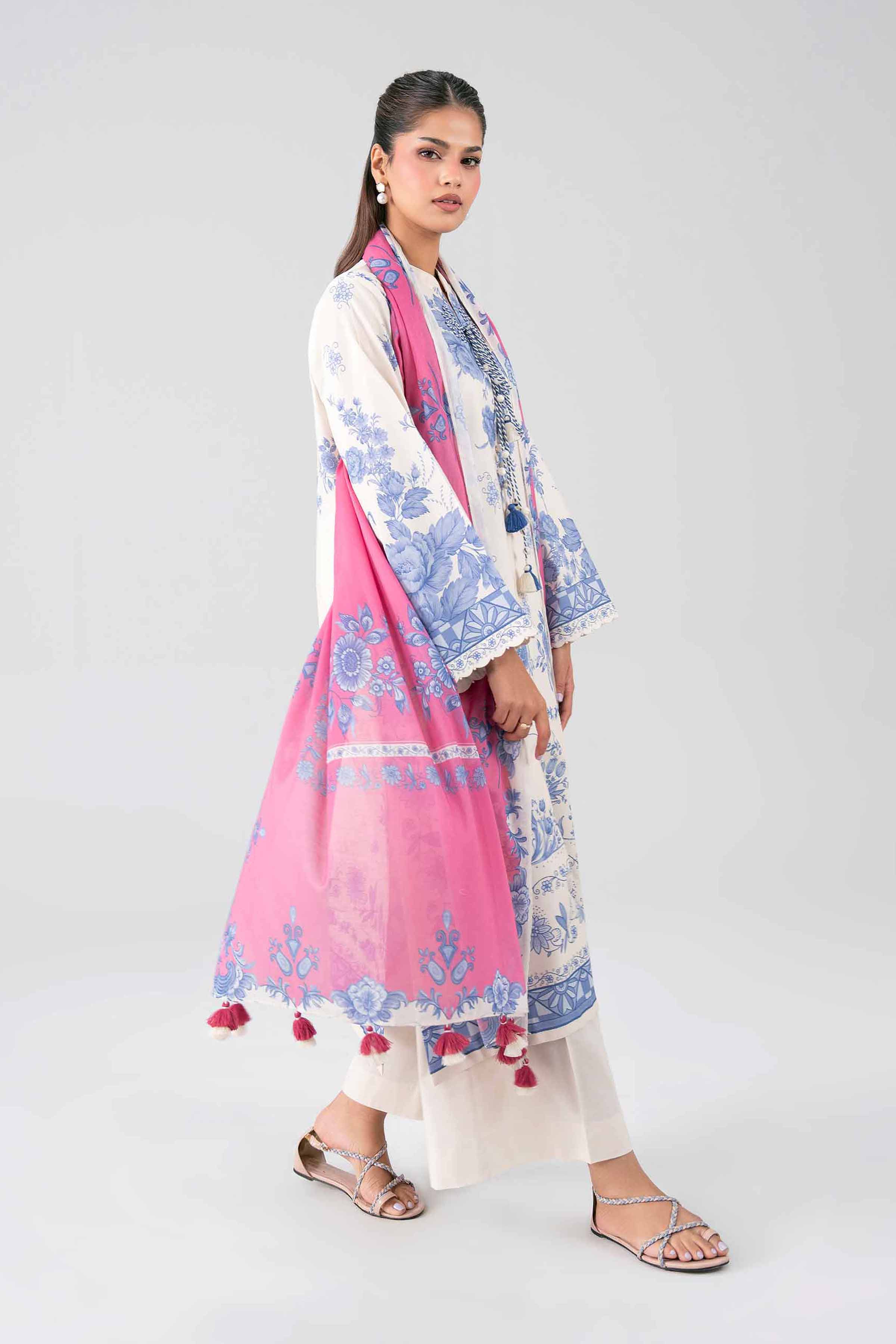 3 Piece - Digital Printed Suit - 42602111
