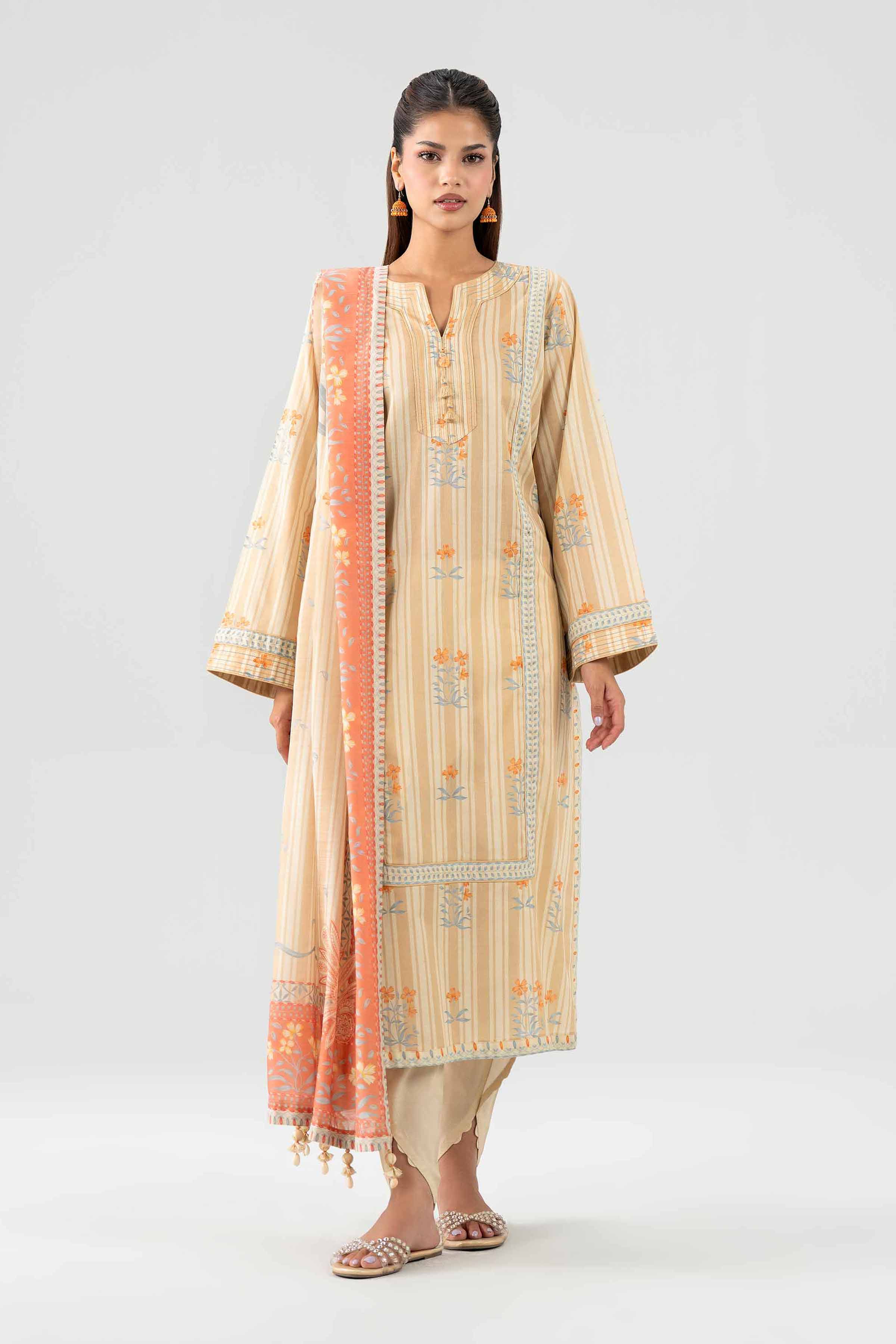 3 Piece - Digital Printed Suit - 42602114