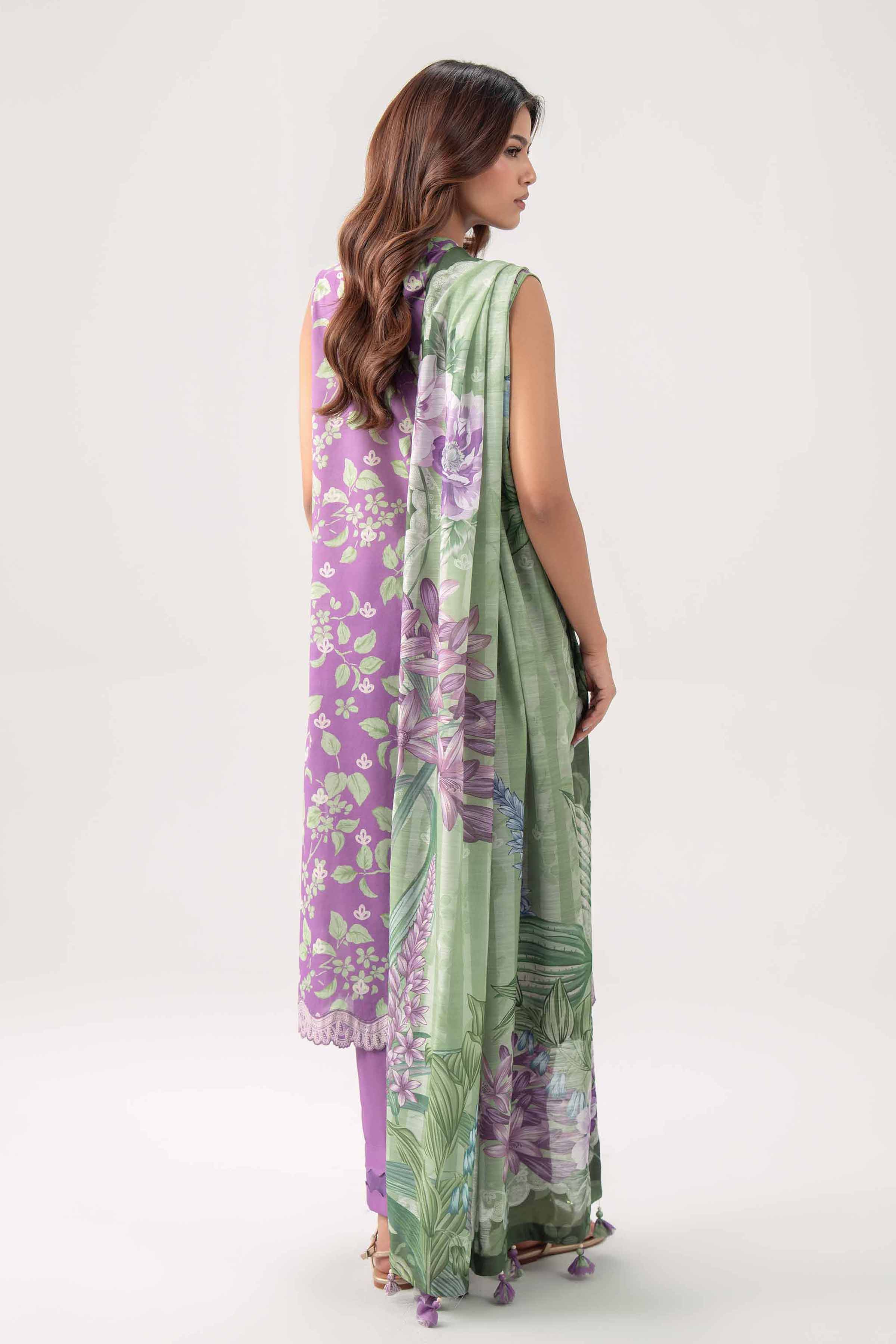 3 Piece - Digital Printed Suit - 42602117