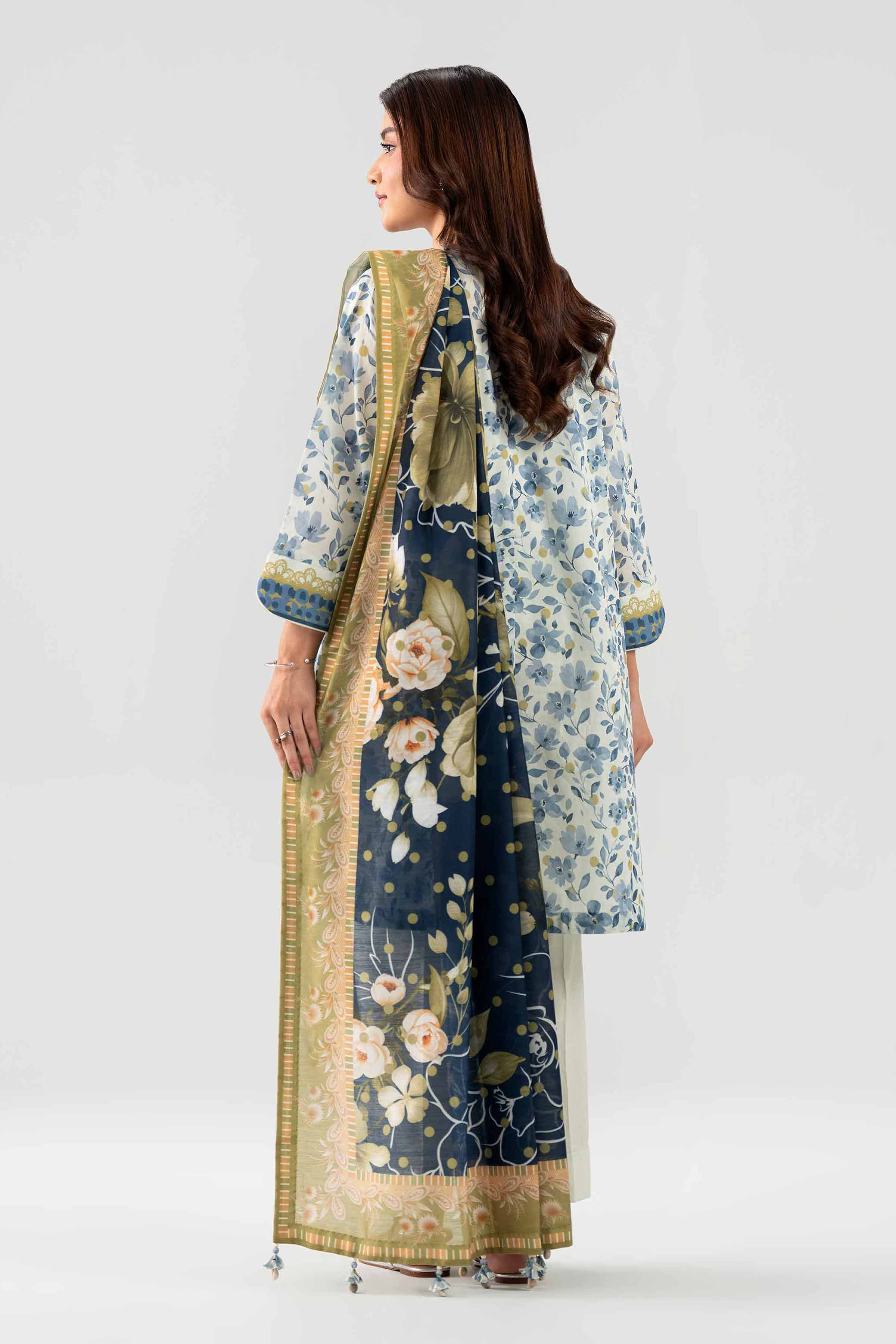 3 Piece - Digital Printed Suit - 42602118
