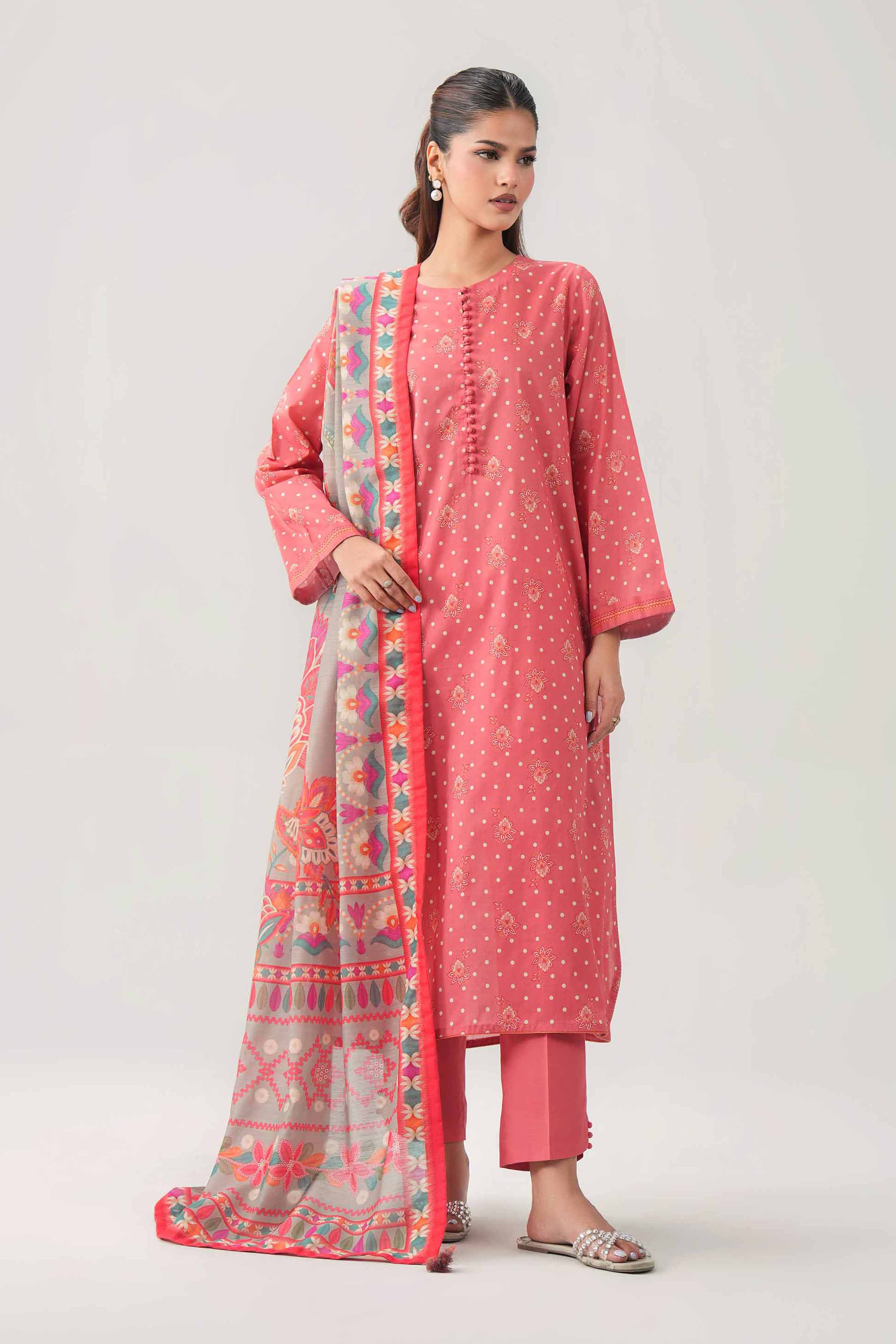 3 Piece - Digital Printed Suit - 42602120